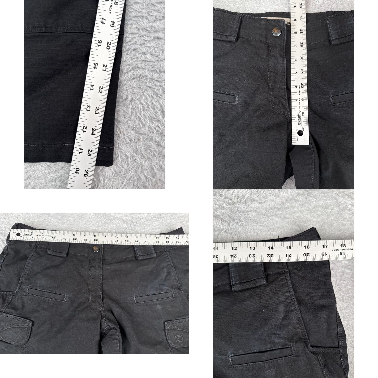 Vintage 5.11 Tactical Pants Women 12 Black Cargo Straight Pants 34x26 Womens Regular 5.11 Tactical Size 34" / US 12 / IT 48 - 8 Thumbnail