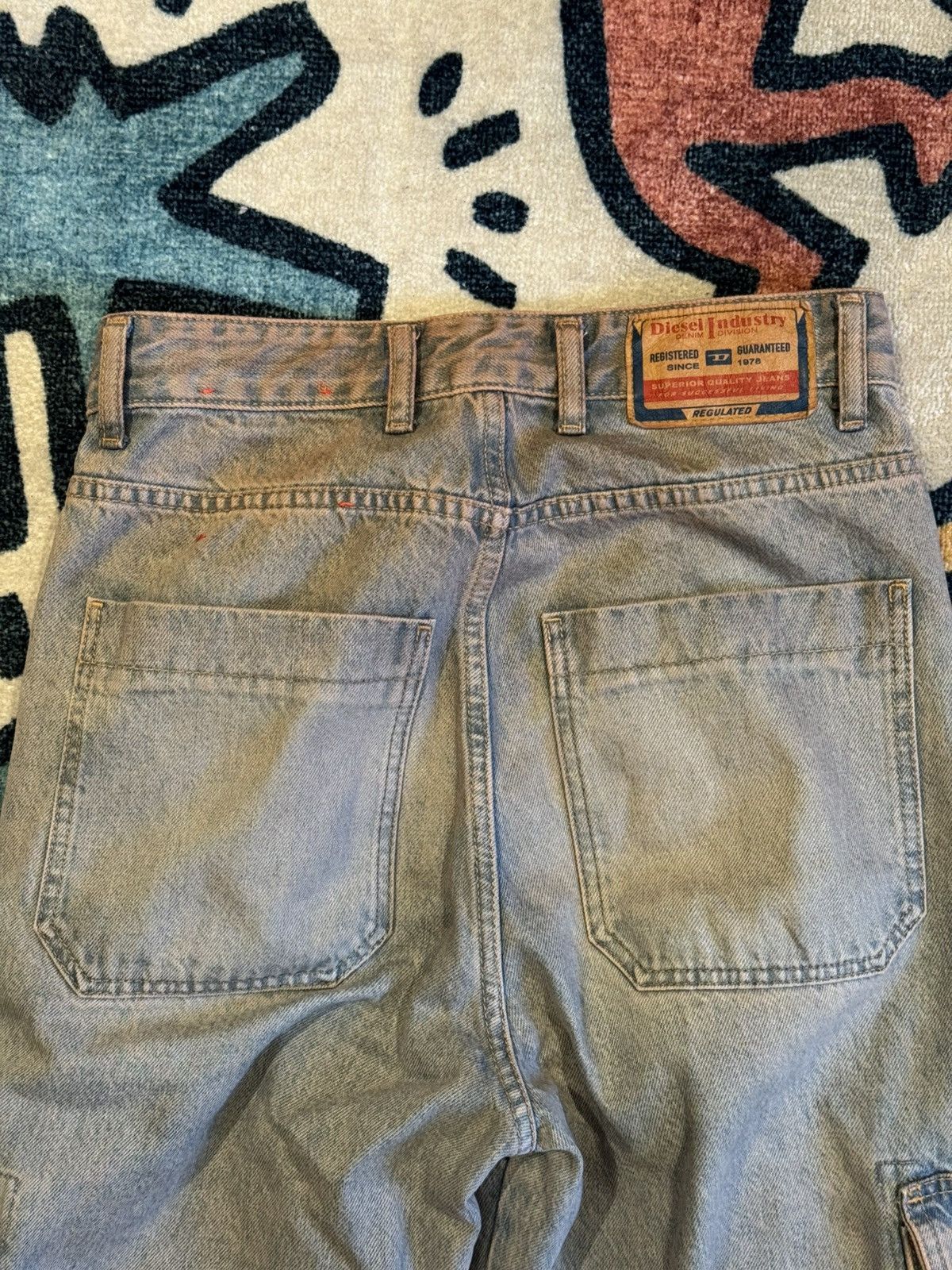Diesel Diesel Denim Cargo Pants Size US 28 / EU 44 - 10 Thumbnail
