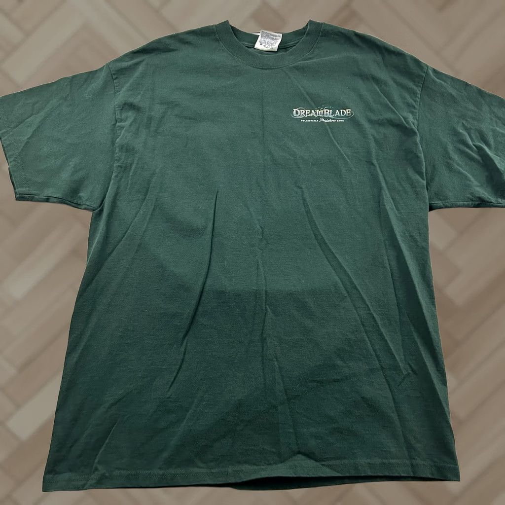 Port & Company Dreamblade Collectible Short Sleeve T Shirt Men XL Green Size US XL / EU 56 / 4 - 1 Thumbnail