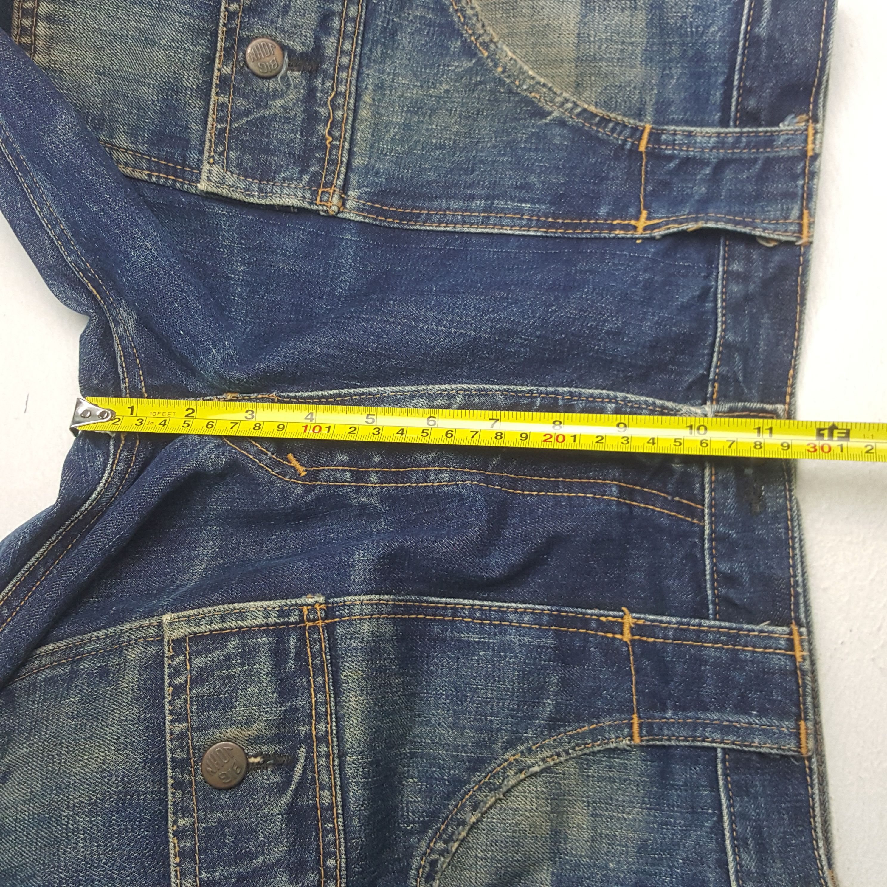 Big John Vintage Big John American Multi Pocket Denim Jeans RR17 Size US 31 - 10 Thumbnail