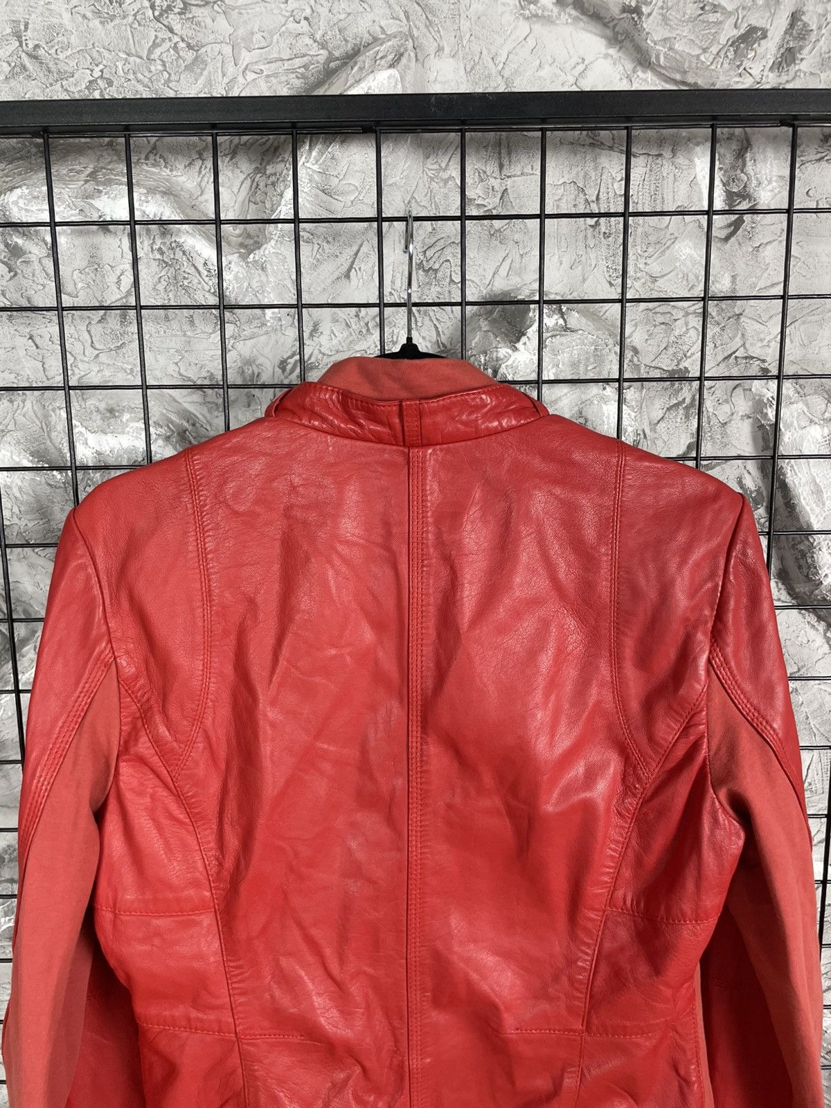 If Six Was Nine Archive 2000s Y2K Leather Jacket Tyler Durden Kmrii LGB Vibe Size US S / EU 44-46 / 1 - 9 Thumbnail