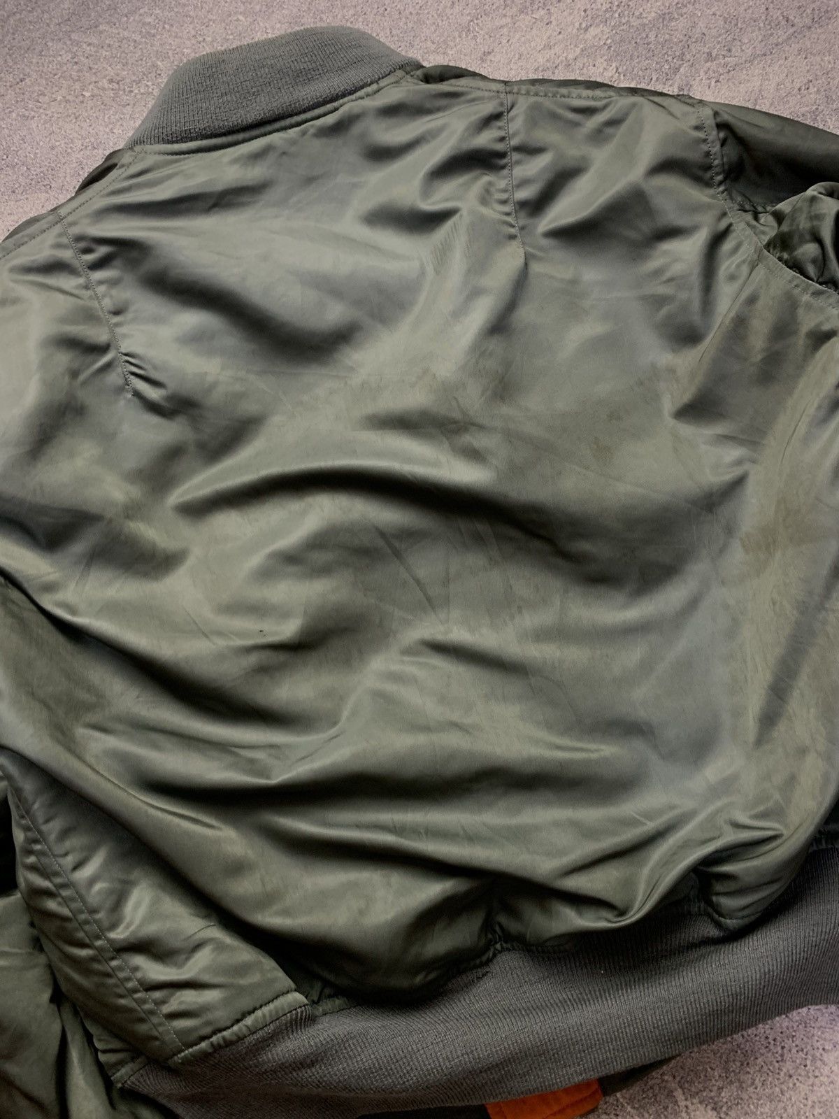 Alpha Industries 🐍 Vintage 1966 Alpha Industries MA-1 Bomber Jacket Size US XL / EU 56 / 4 - 14 Thumbnail