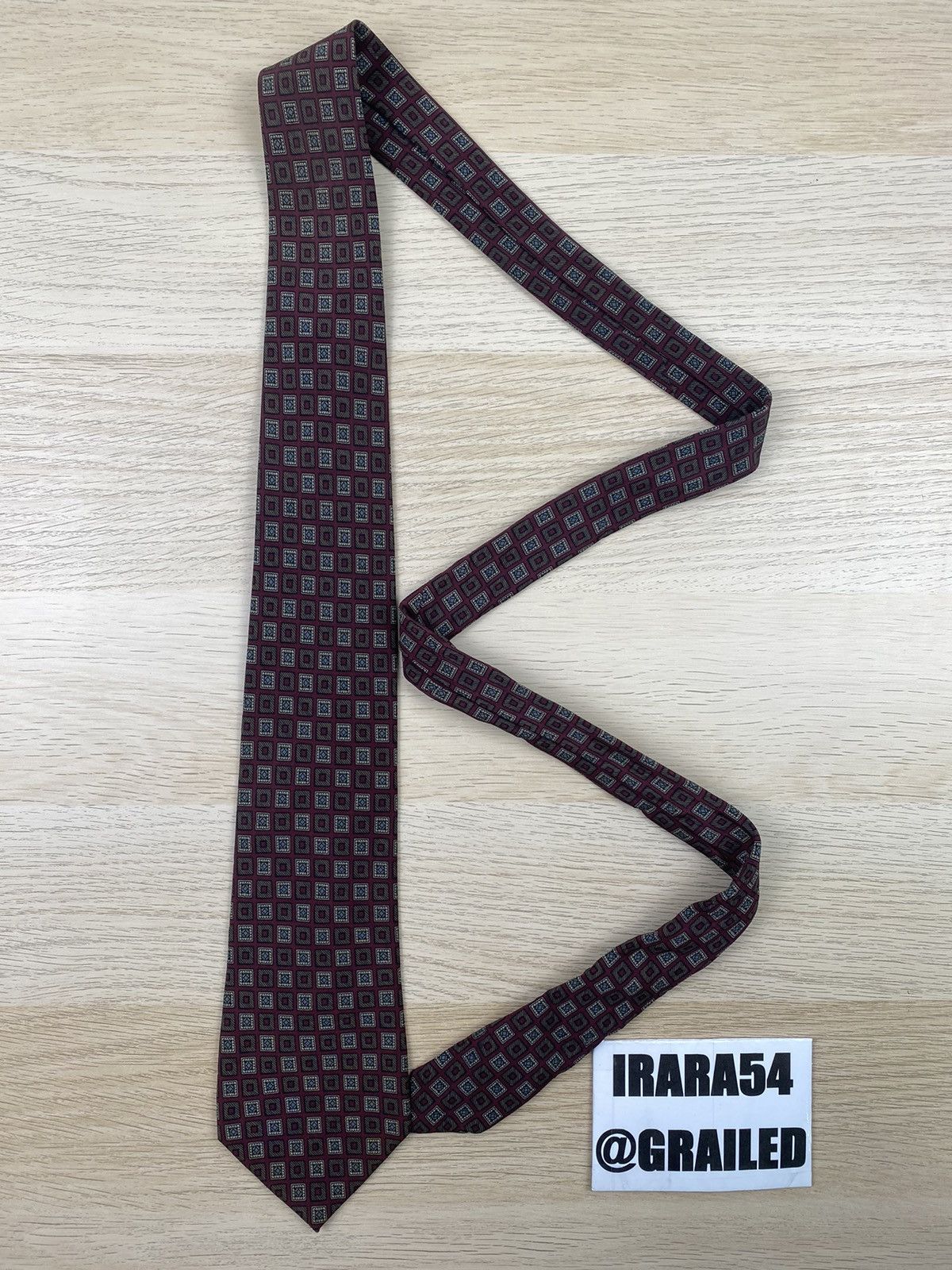 Christian Dior Monsieur Christian Dior Silk Tie T107 Size ONE SIZE - 2 Thumbnail