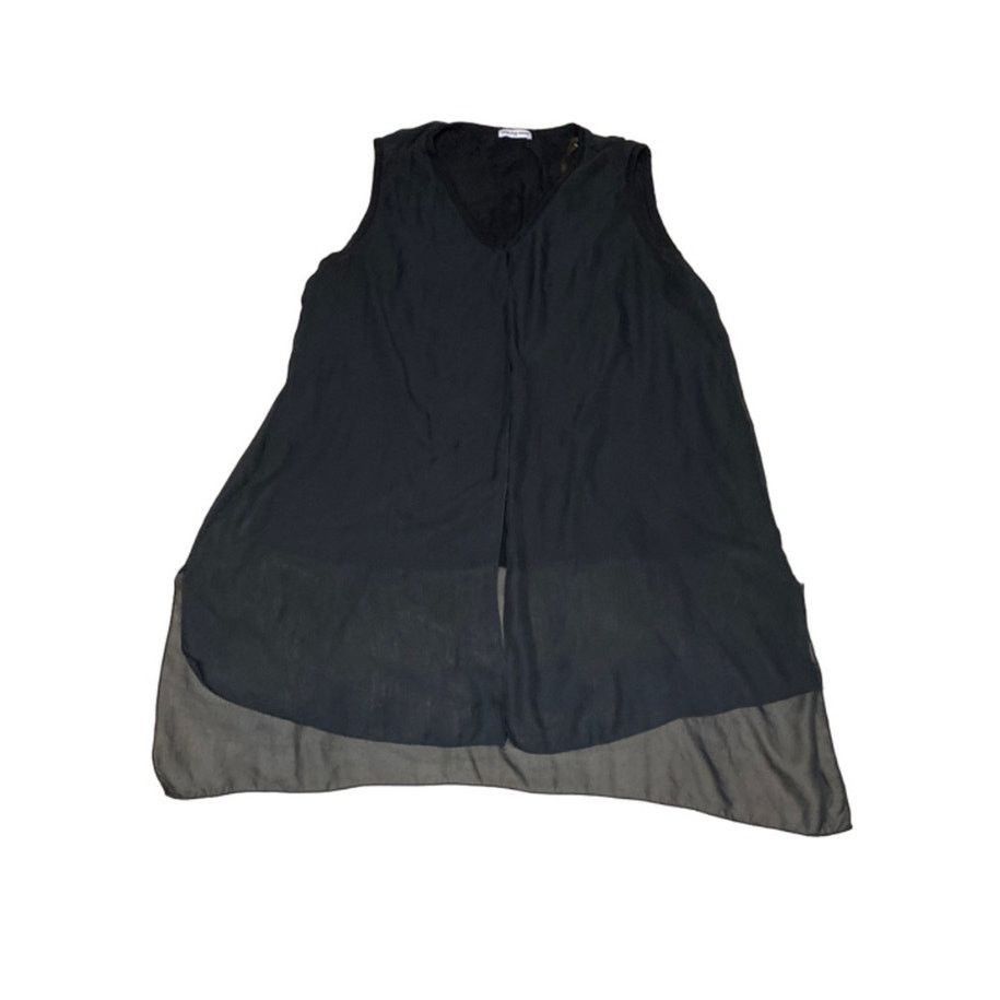 Other Minimalist Sheer Layered Tank Top Cha Cha Vente 2X Size XXL / US 16-18 / IT 52-54 - 2 Thumbnail