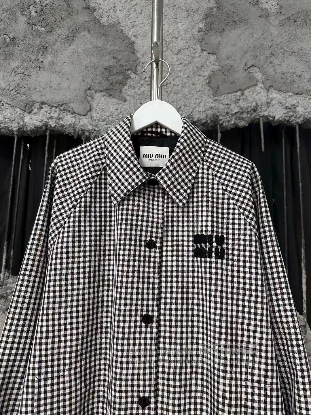 Miu Miu miu miu black and white checked jacket. Size M / US 6-8 / IT 42-44 - 3 Thumbnail