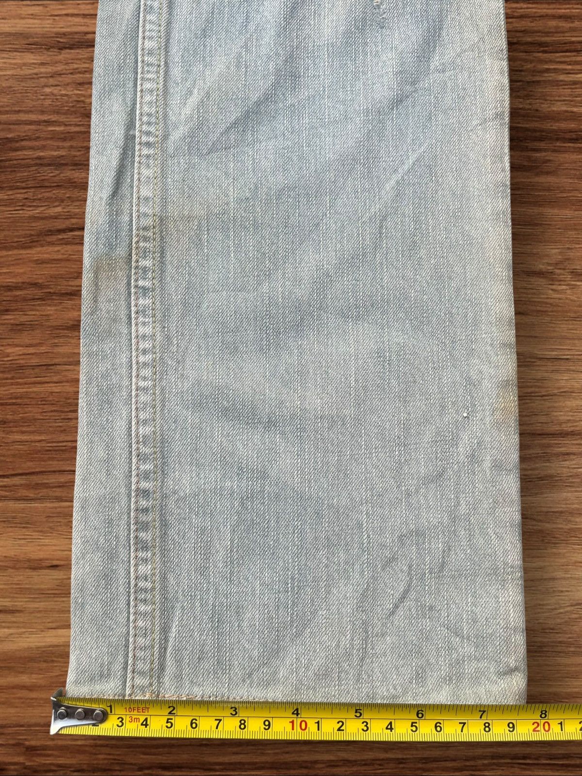 Levi's × Levi's Vintage Clothing Vintage Y2K Levi’s 511 Blue Washed Distressed Slim Fit Jeans Size US 32 / EU 48 - 24 Thumbnail