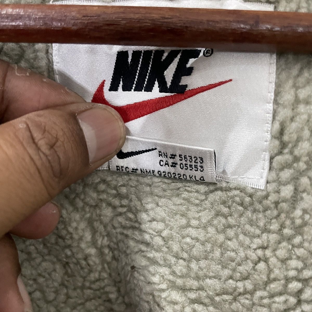 Nike Vintage 90s Nike Big Logo Jacket Size US XXL / EU 58 / 5 - 7 Thumbnail