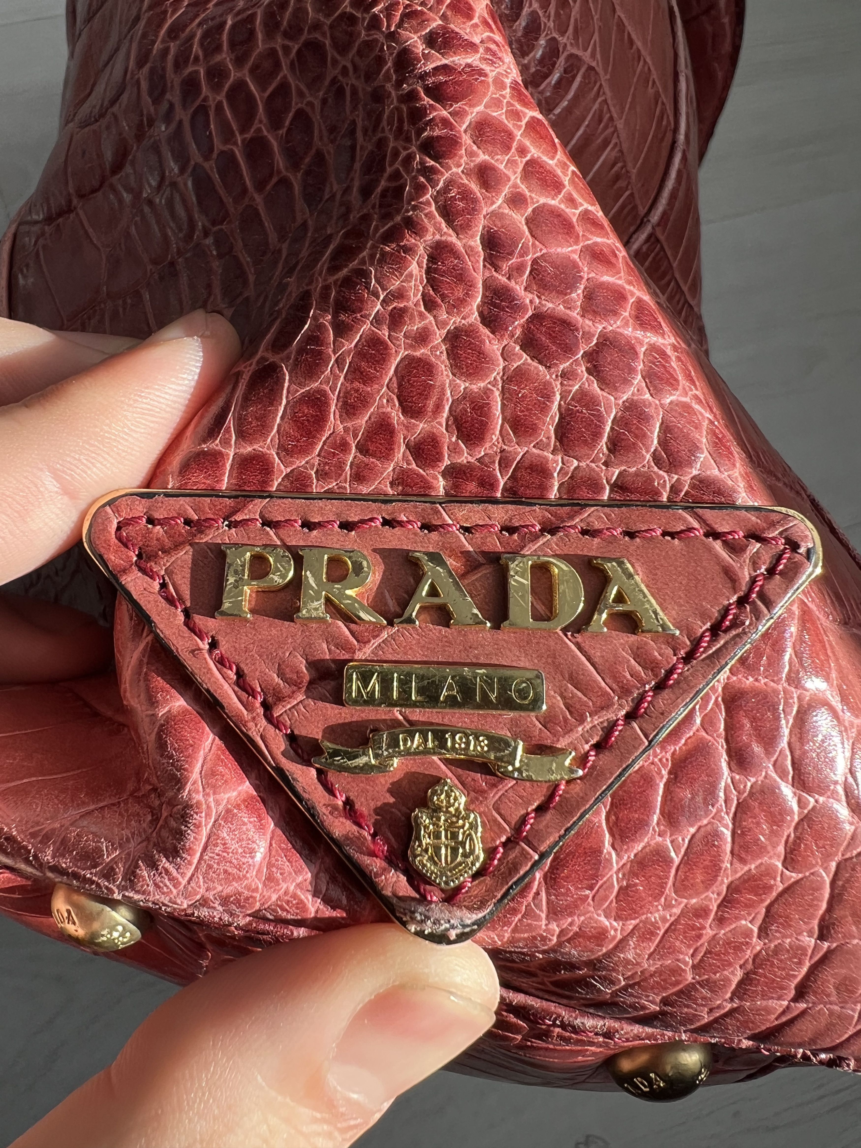 Prada Prada Crocodile Leather Size ONE SIZE - 4 Thumbnail