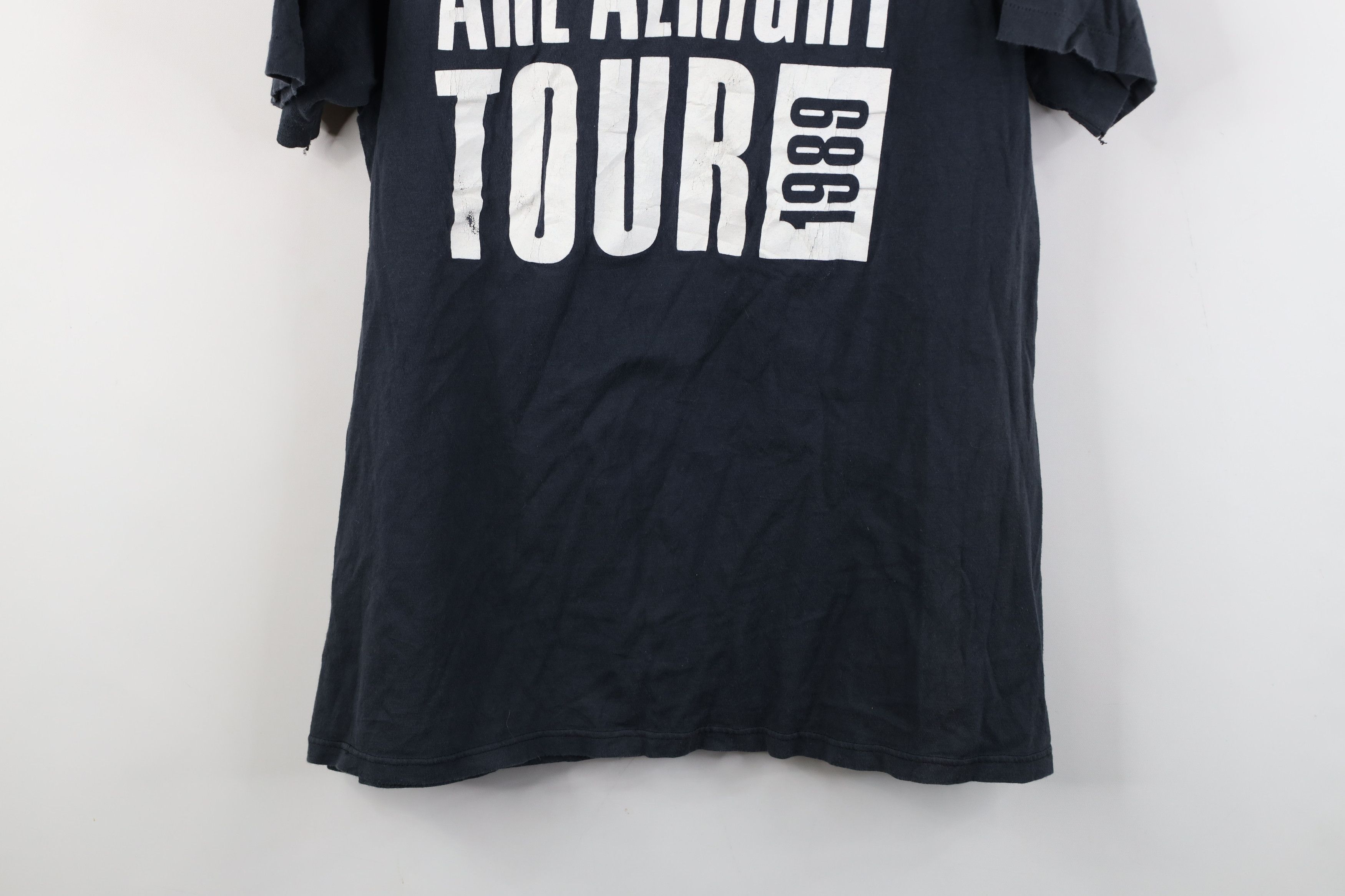 Vintage Vintage 80s Are Alright Tour The Who Band T-Shirt Black USA Size US XL / EU 56 / 4 - 14 Thumbnail