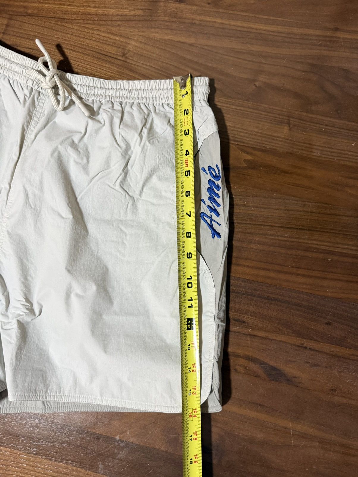 Aime Leon Dore Aime Leon Dore Aimé Sport Logo Nylon Short Large Light Grey Size US 34 / EU 50 - 8 Thumbnail