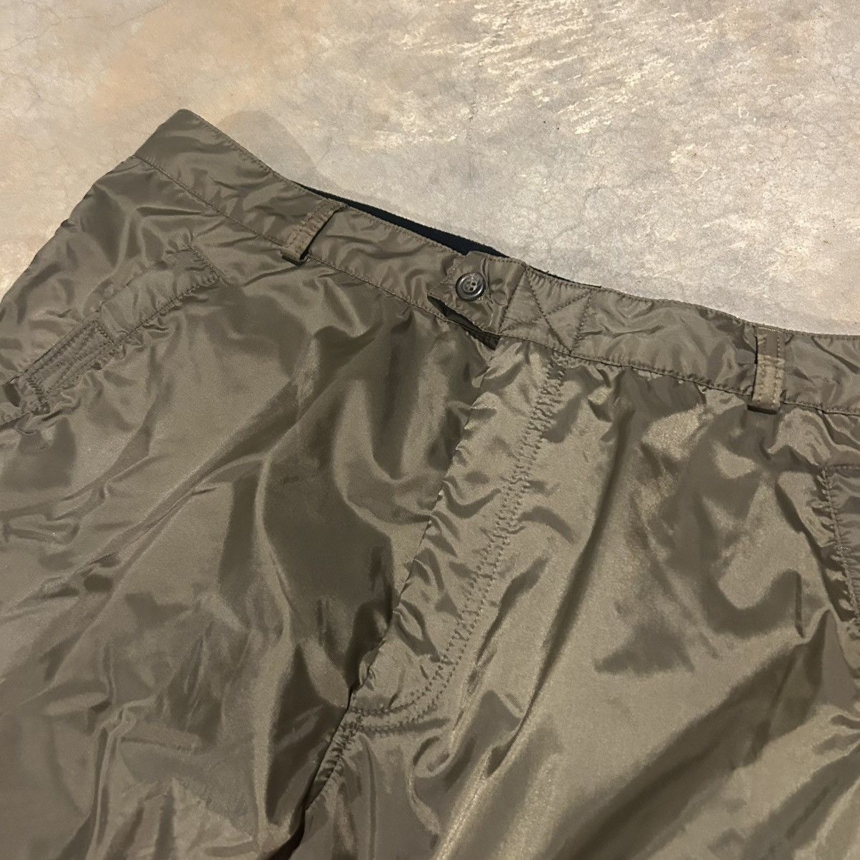 Jean Charles De Castelbajac × Vintage Vintage 1990s Castelbajac Fleece Lined Nylon Baggy Ski Pants Size US 36 / EU 52 - 6 Thumbnail