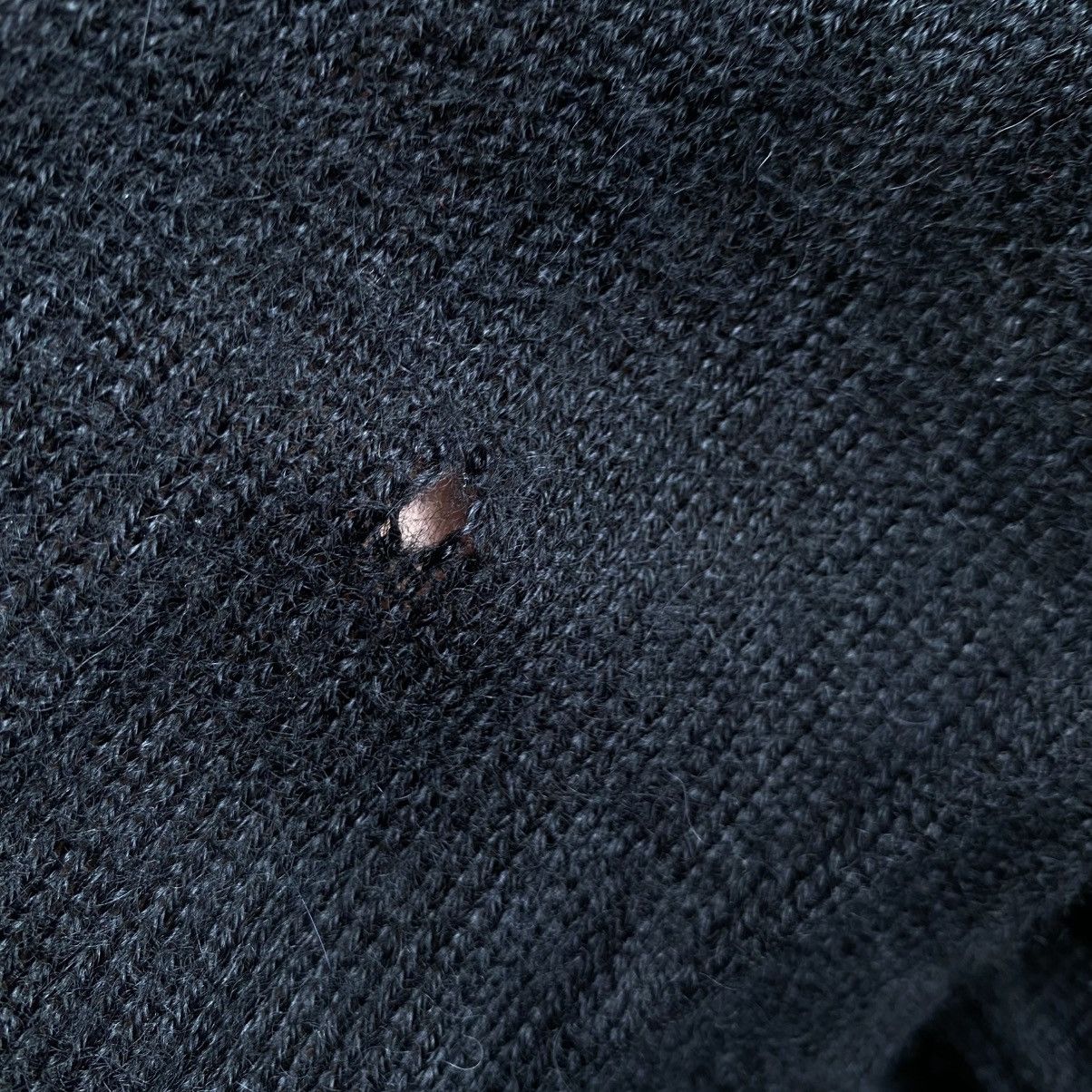 Tsumori Chisato TSUMORI CHISATO Black Soft Mohair V-Neck Knit Sweater Size XS / US 0-2 / IT 36-38 - 22 Thumbnail