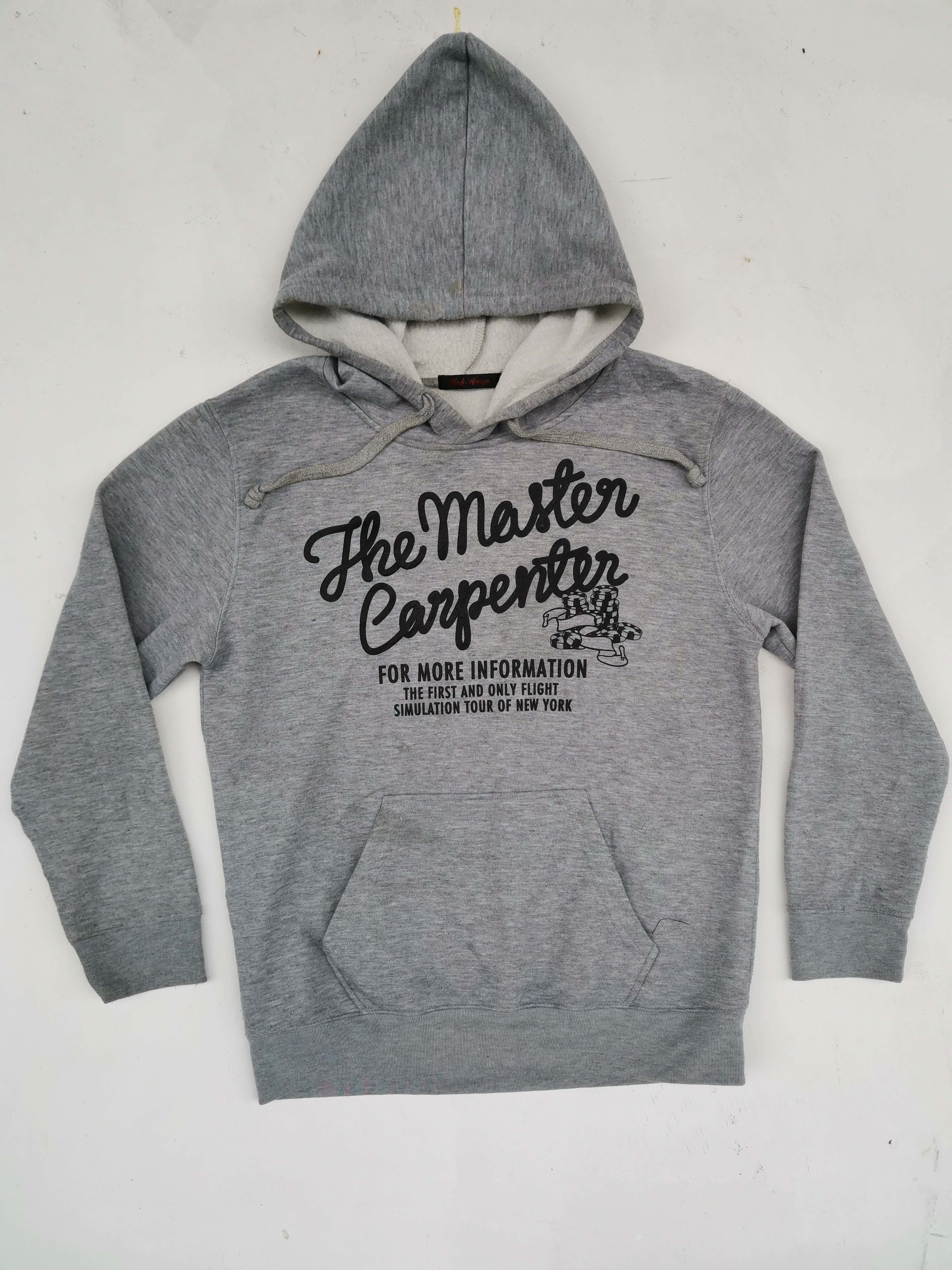 Rare!!! The Master Carpenter Big Logo Hoodie Sweatshirt