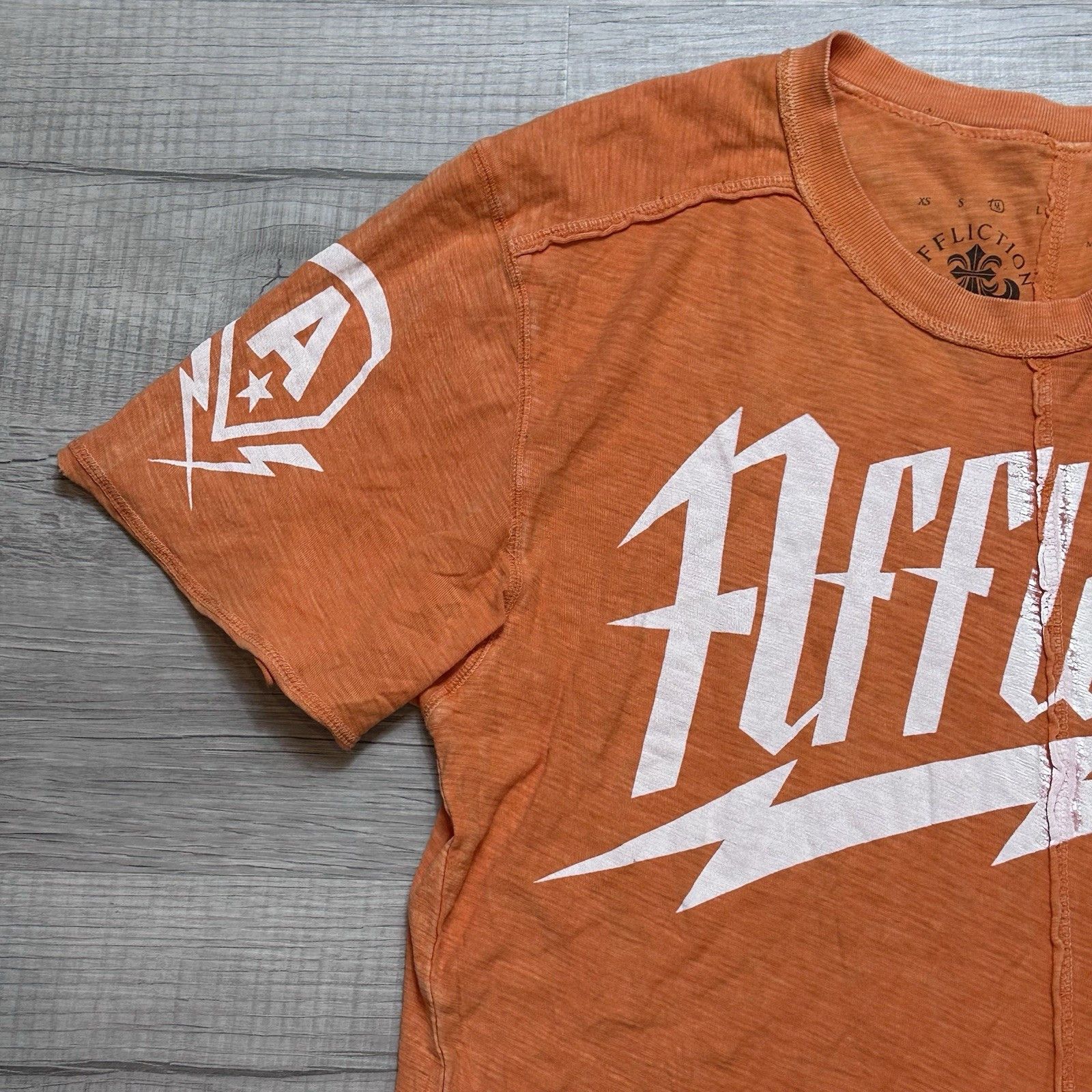 Affliction Affliction T-Shirt Men’s Medium LIVE FAST Graphic Distressed Size US M / EU 48-50 / 2 - 6 Thumbnail