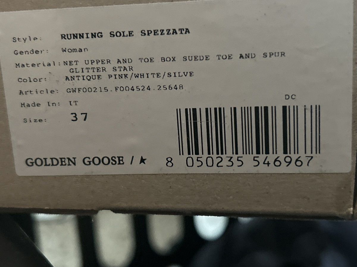 Golden Goose GOLDEN GOOSE/RUNNING SOLE SPEZZATA Size US 7 / IT 37 - 10 Thumbnail