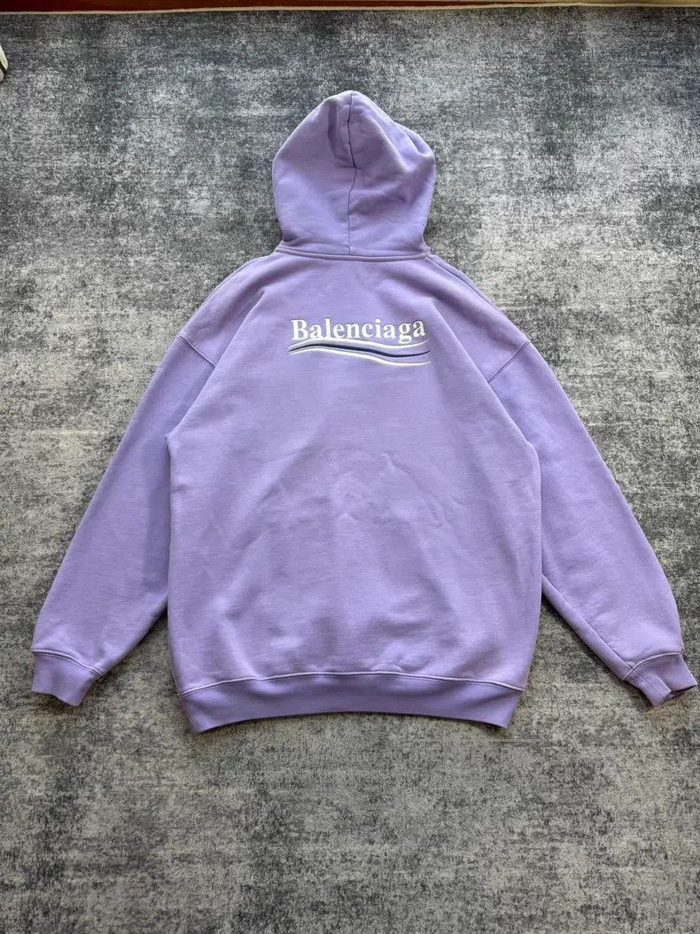 Balenciaga Balenciaga Lavender purple Coke embroidery hoodie Size US S / EU 44-46 / 1 - 2 Thumbnail