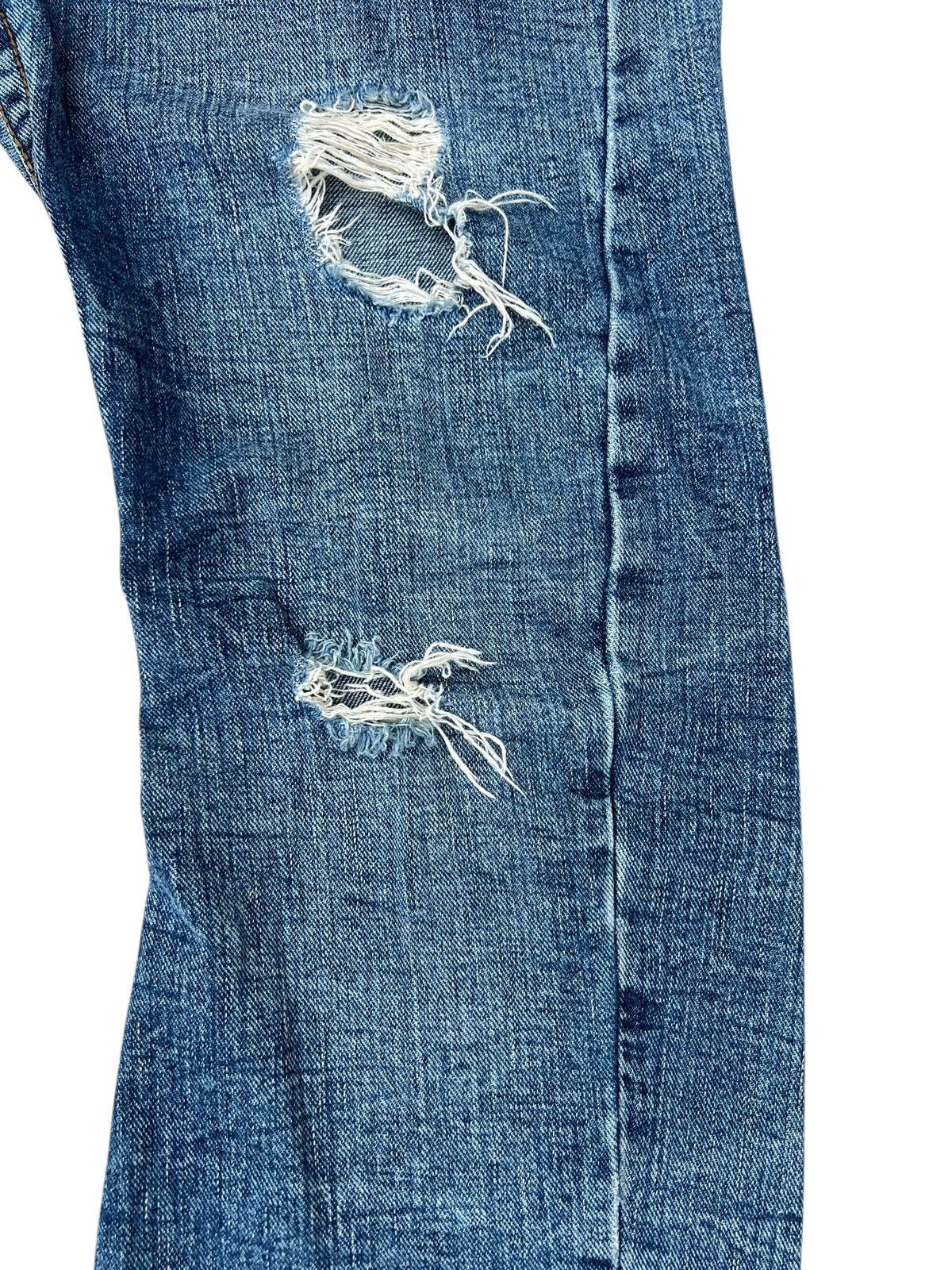 semanticdesign Rattle Trap Made in Japan Tartan Patchwork Denim Jeans Size US 32 / EU 48 - 12 Thumbnail