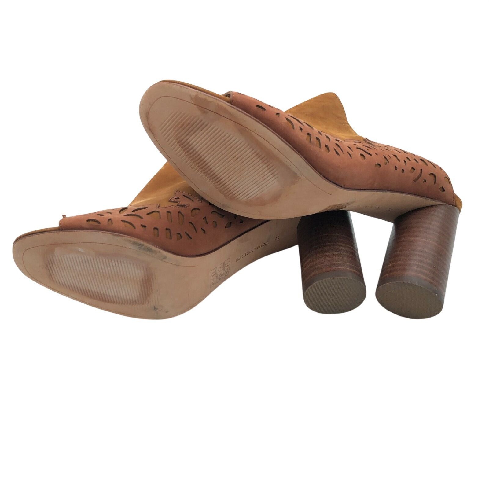 Other Pour La Victoire Womens Sandals Mules Slip On Open Toe Suede Size US 11 / IT 41 - 5 Thumbnail