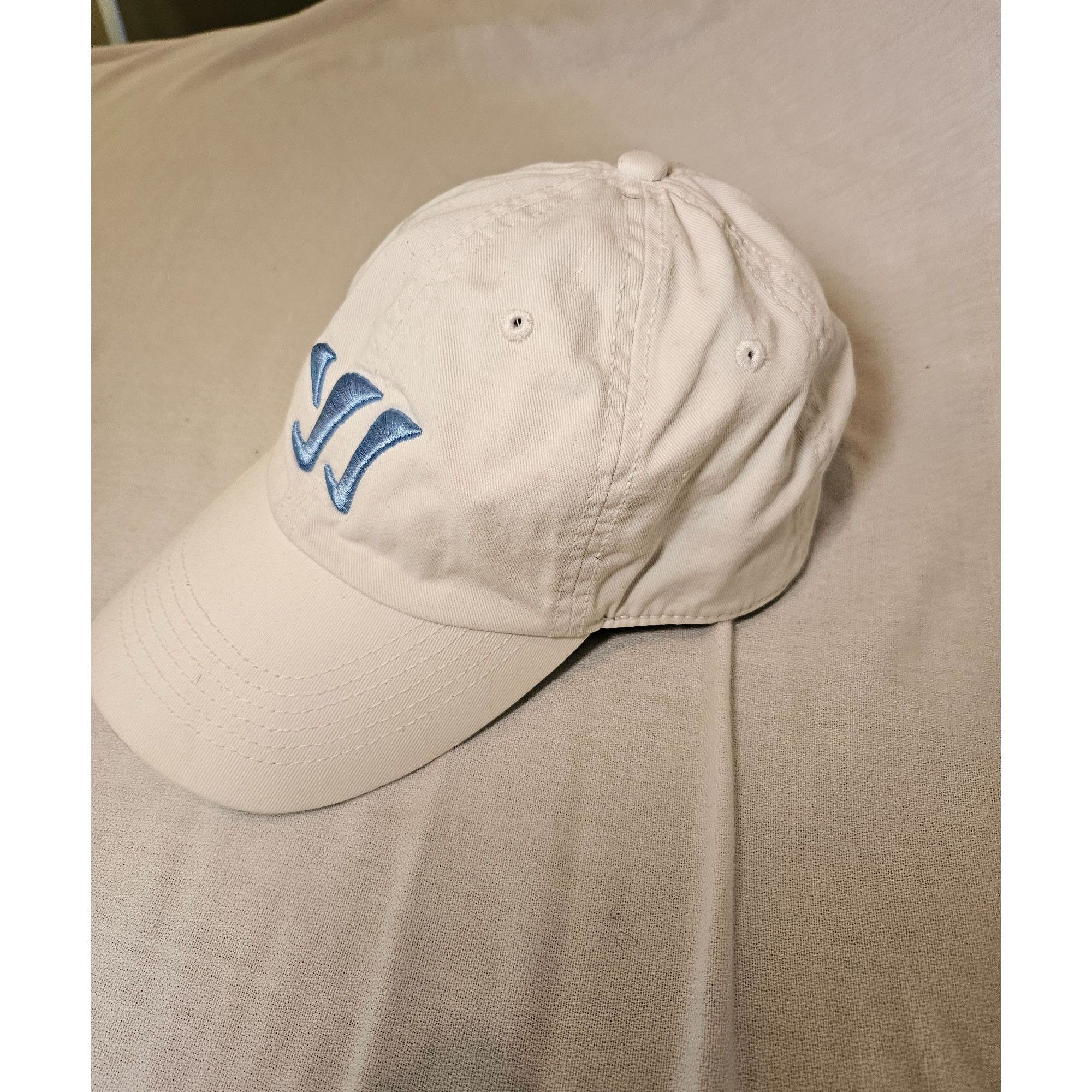 Warrior Warrior Lacrosse Hockey Strapback Hat Cap White Blue Size ONE SIZE - 3 Thumbnail