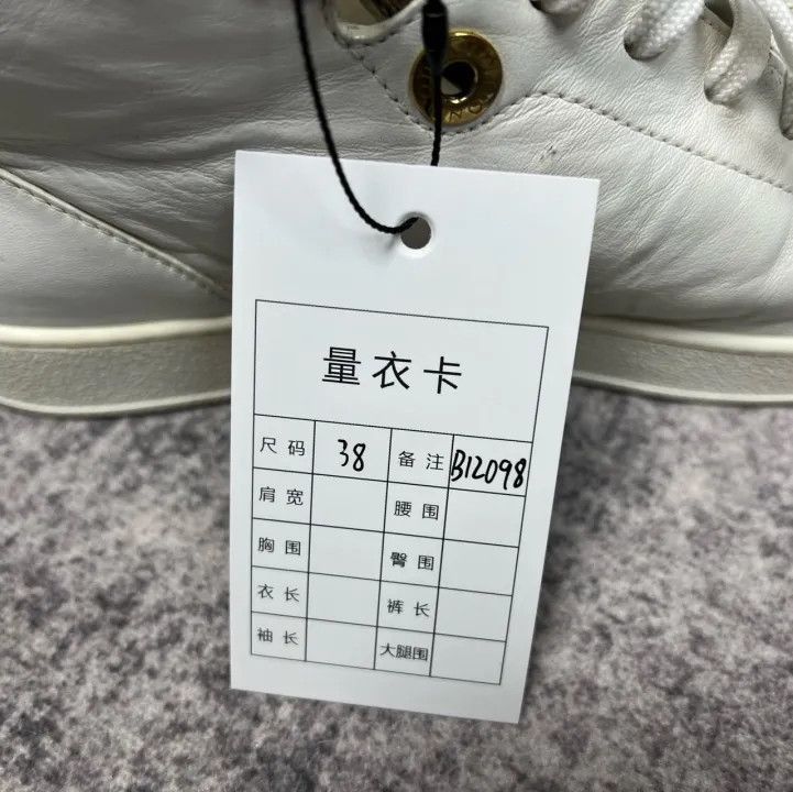 Louis Vuitton Louis Vuitton White High-Top Fashion Sneakers -2508 Size US 7.5 / EU 40-41 - 8 Thumbnail