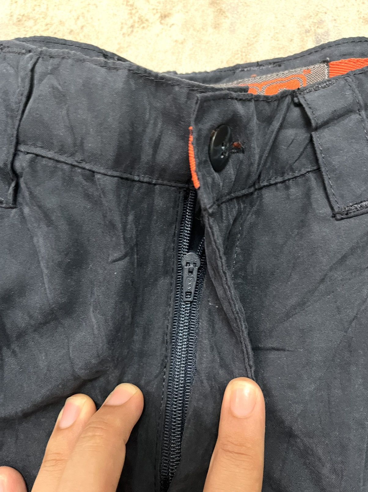 JNCO Jnco track Pant Cargo Side Pocket Vintage Baggy Size US 30 / EU 46 - 6 Thumbnail