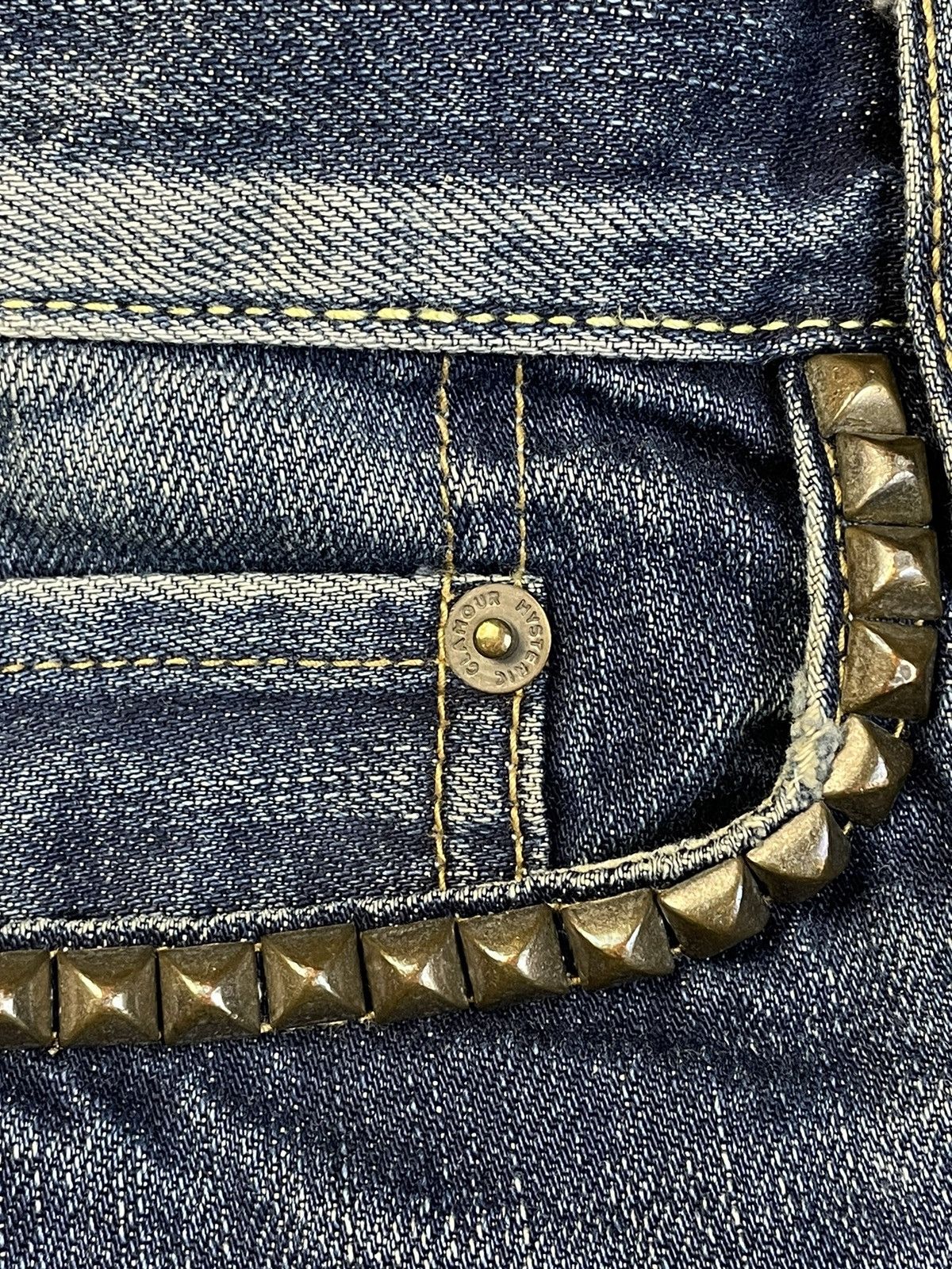 Hysteric Glamour Vintage Hysteric Glamour Studded Jeans Size US 31 - 4 Thumbnail