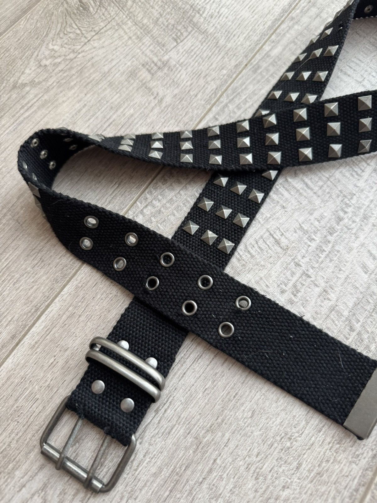 If Six Was Nine VINTAGE Y2K JAPANESE BELT ALT GOTH PUNK RAVE KANYE STYLE Size ONE SIZE - 4 Thumbnail