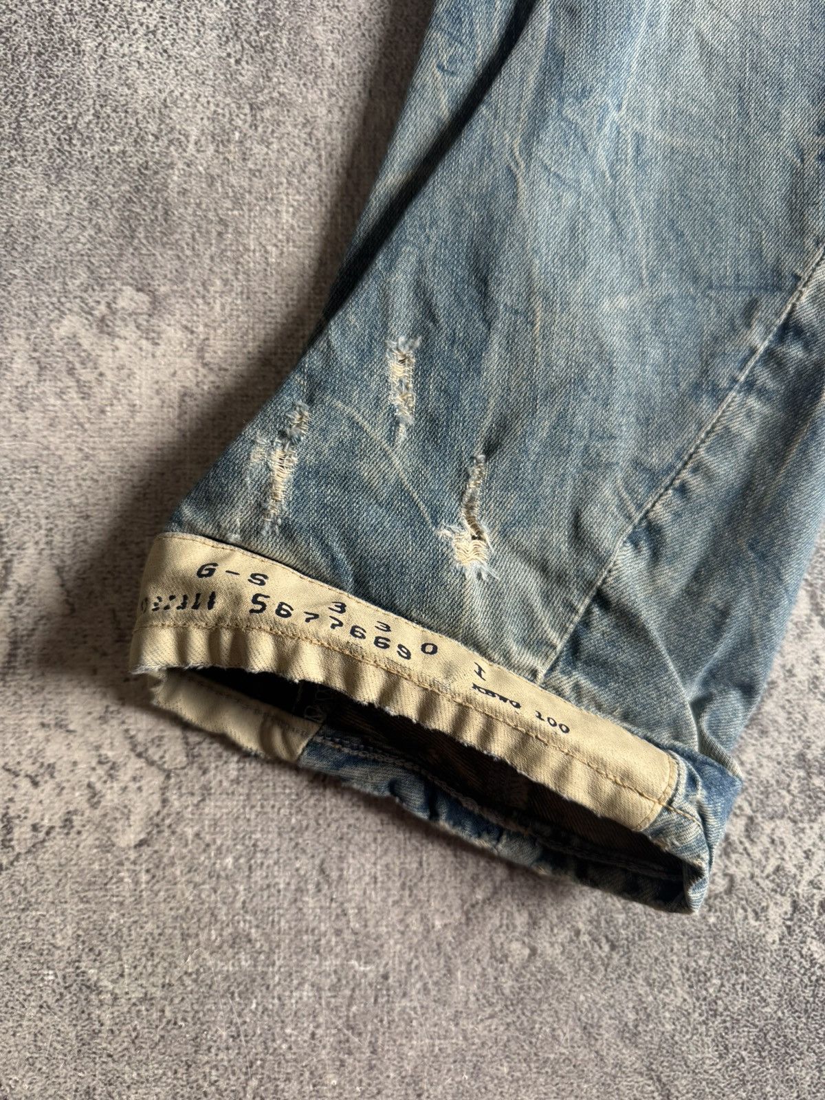 G-Star G star raw 27/32 jail loose tapered shiro denim jeans 3D y2k Size US 27 - 7 Thumbnail