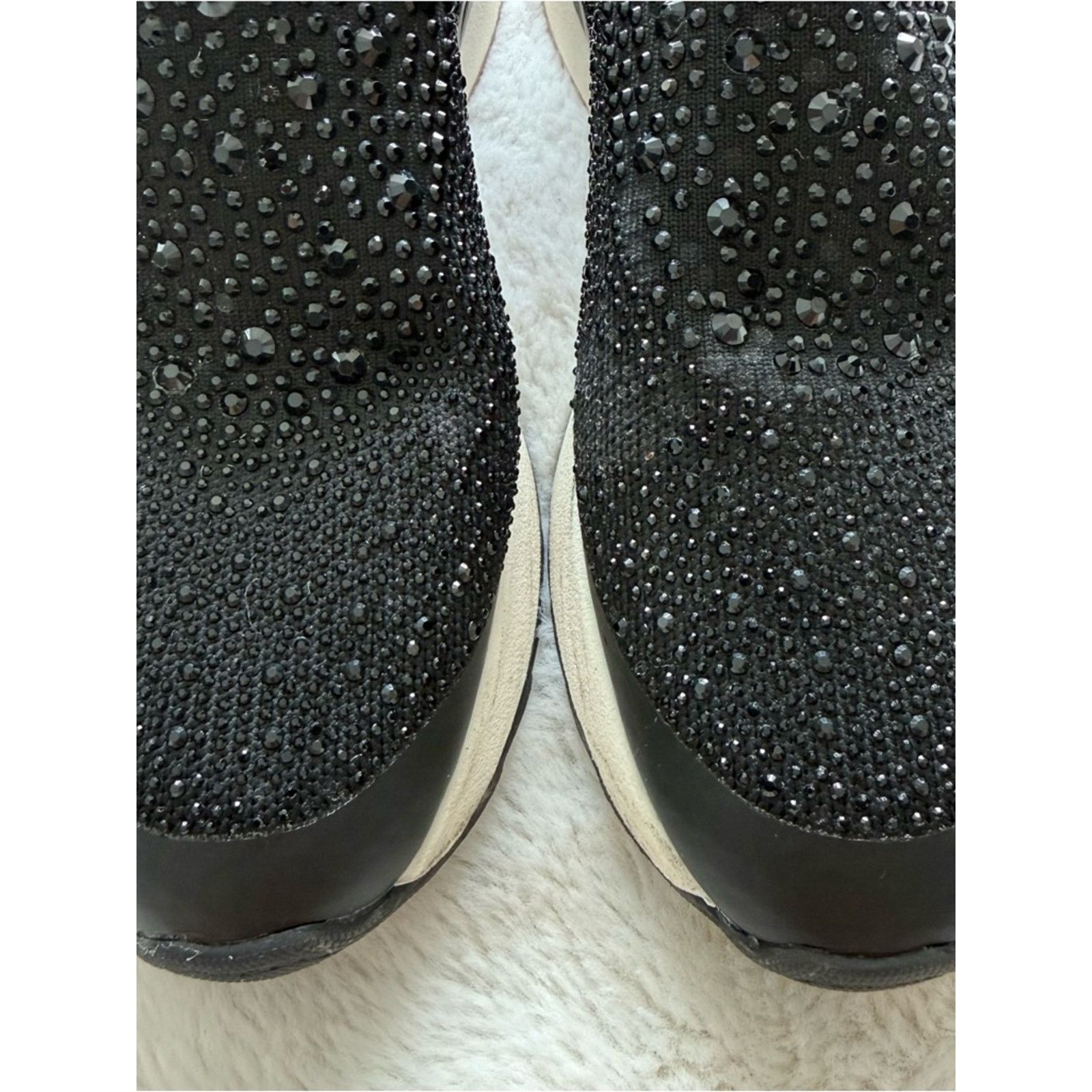 Zara Zara women cloth sneakers with crystals size 39 EU Size US 9 / IT 39 - 4 Thumbnail