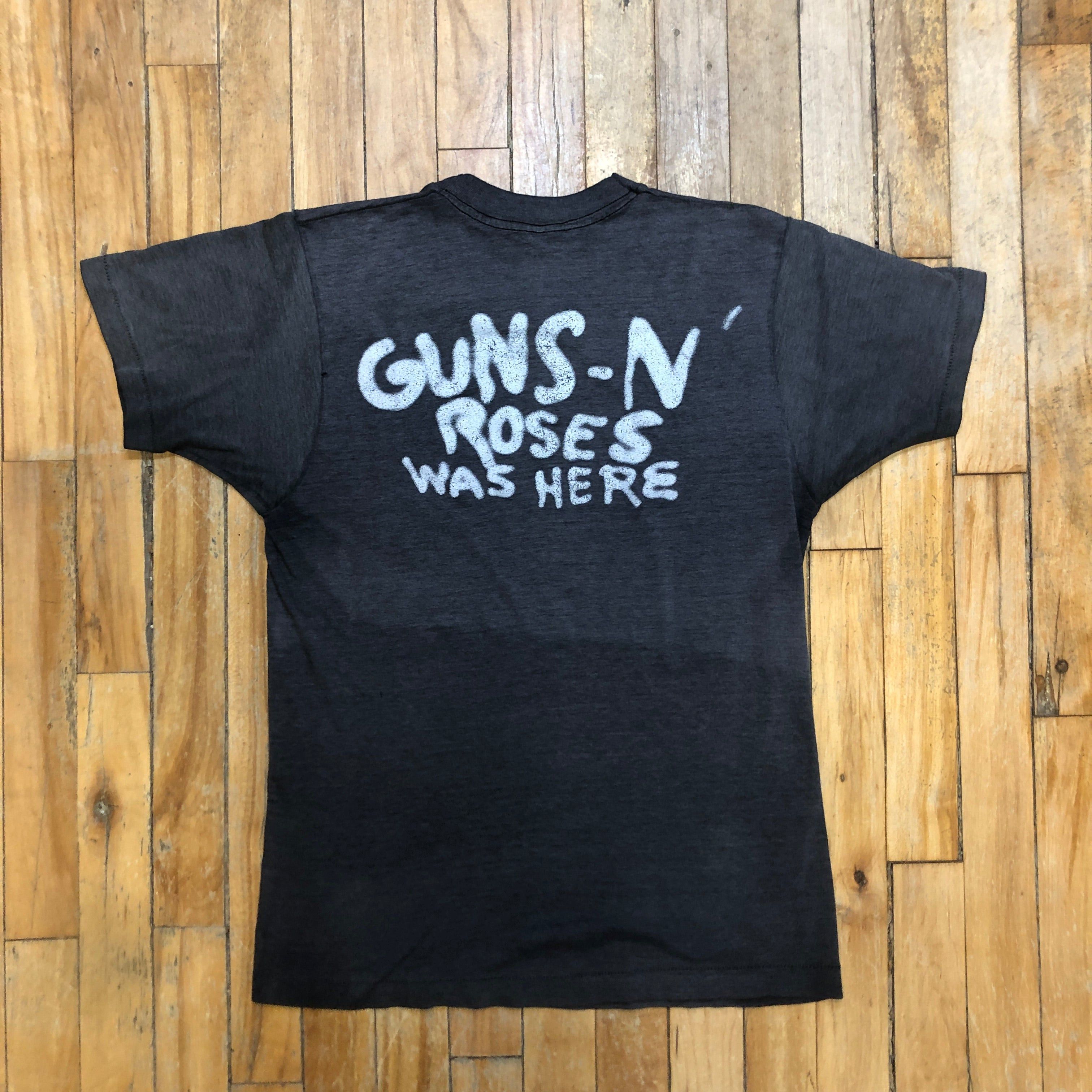 Other 1987 Guns N' Roses Was Here Logo Single Stitch T-Shirt Size Medium Size US M / EU 48-50 / 2 - 3 Thumbnail