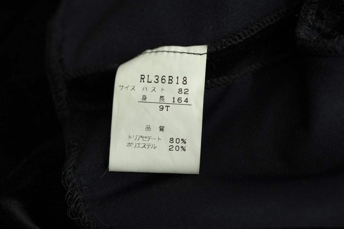 Romeo Gigli Romeo Gigli 1990s Black Velvet Rope Trim Cape Jacket Size M / US 6-8 / IT 42-44 - 9 Thumbnail