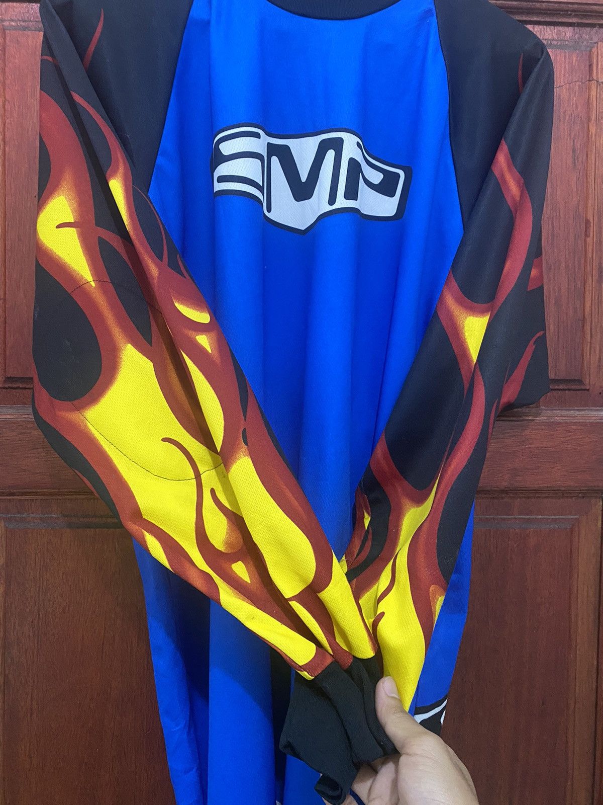 Fox Racing Vintage 90s SMP Motorcross Racing Jersey Size US M / EU 48-50 / 2 - 3 Thumbnail