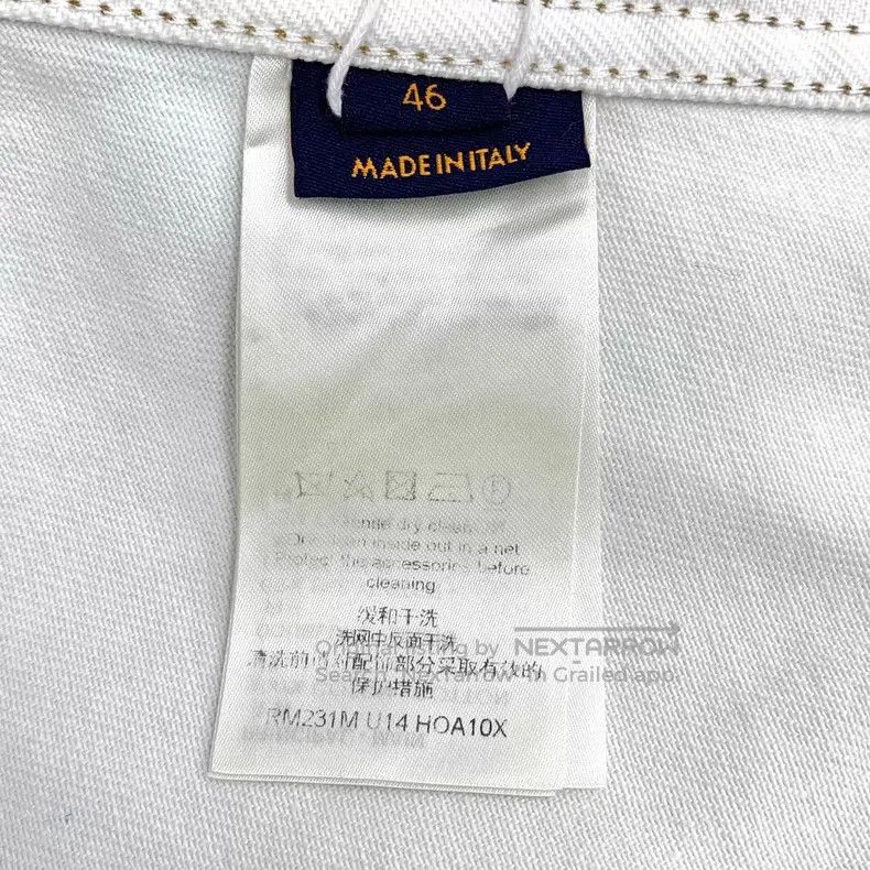 Louis Vuitton Louis Vuitton 23 white and blue color-block spray-painted Size US S / EU 44-46 / 1 - 7 Thumbnail