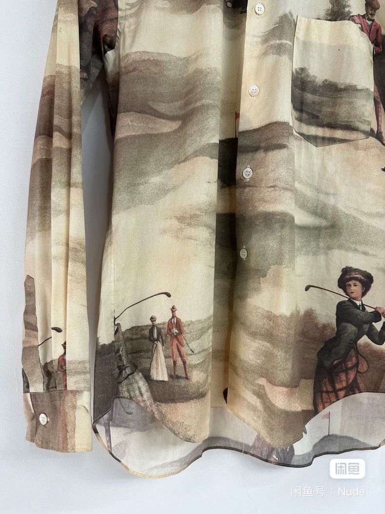 Other Comme Des Garcons Golf Painting Shirt Size US S / EU 44-46 / 1 - 4 Thumbnail