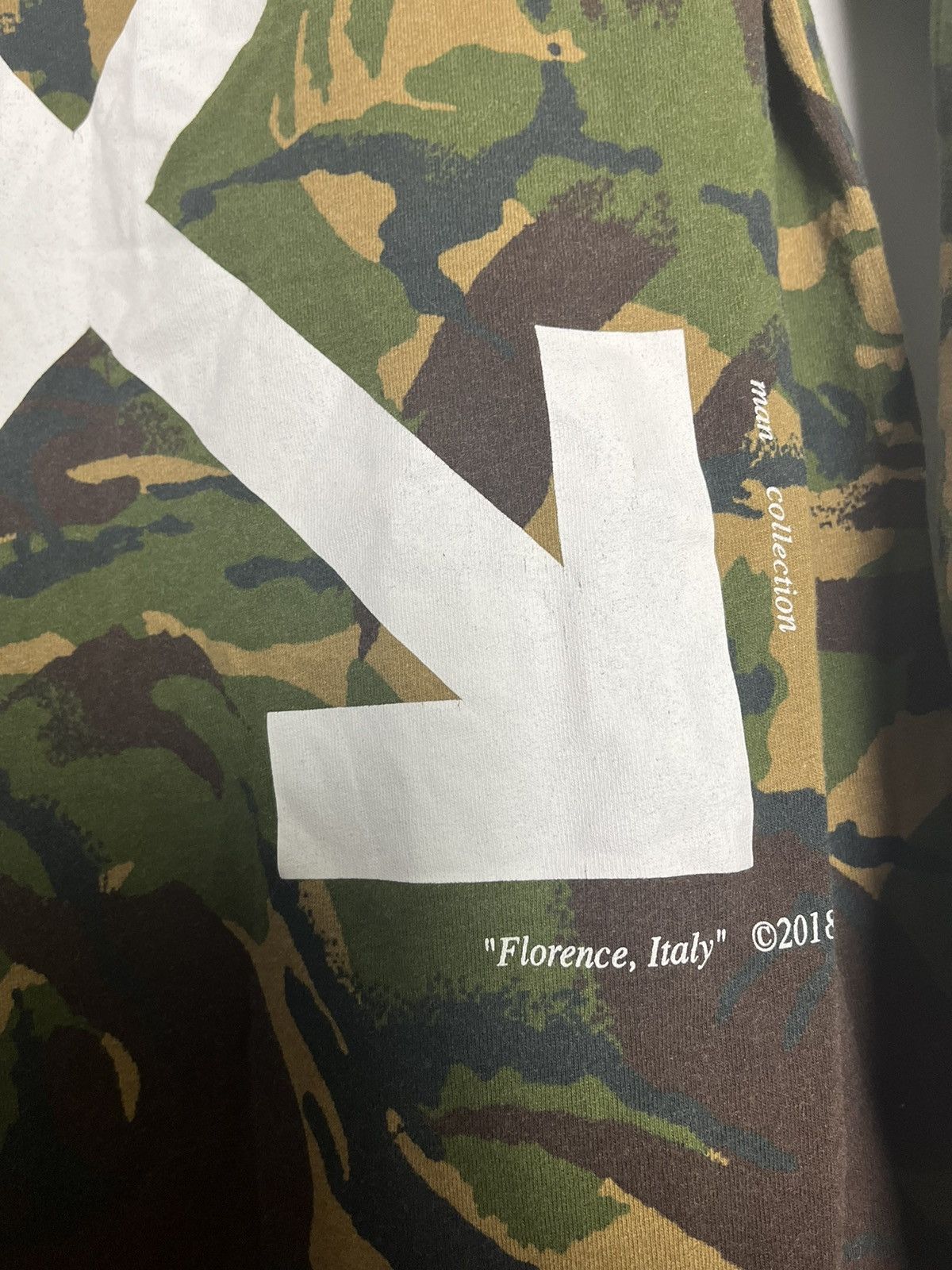 Off-White Off white camouflage long sleeve tshirt Size US S / EU 44-46 / 1 - 10 Thumbnail