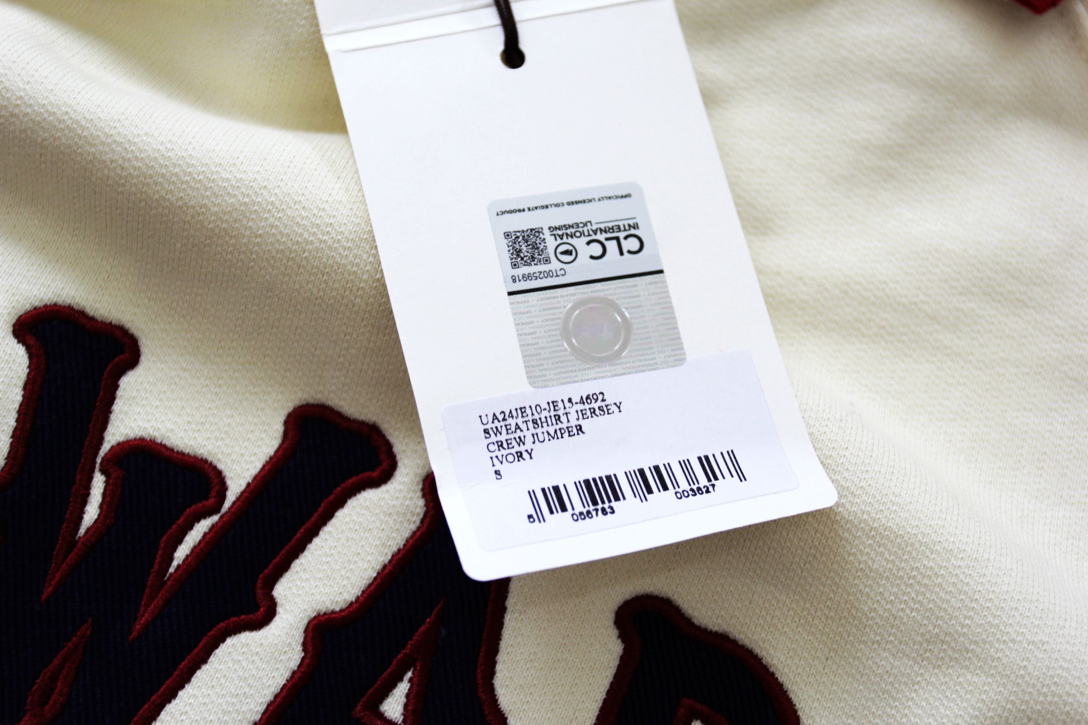 Wales Bonner BNWT AW24 WALES BONNER x HOWARD UNIVERSITY SWEATSHIRT S Size US S / EU 44-46 / 1 - 8 Thumbnail