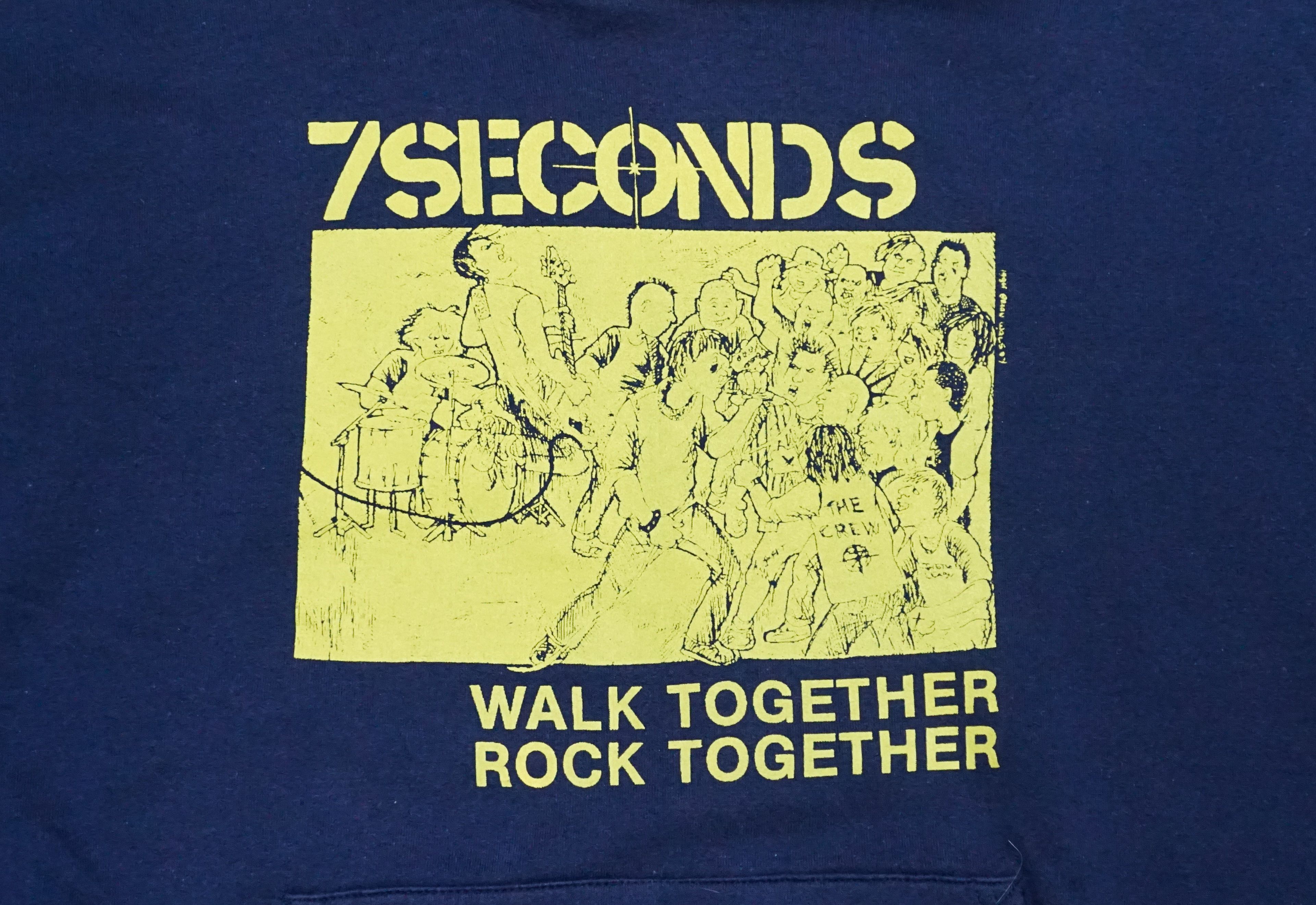 Band Tees × Vintage 90's 7 Seconds "Walk Together, Rock Together" Sweater Size US XL / EU 56 / 4 - 2 Thumbnail