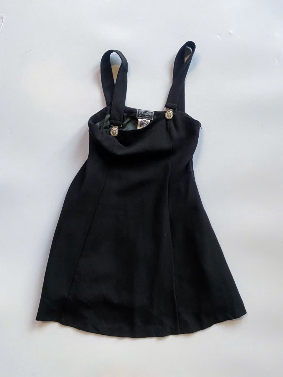 Versace Rare Item / vintage Gianni Versace mini dress w tiger strap Size S / US 4 / IT 40 - 2 Thumbnail
