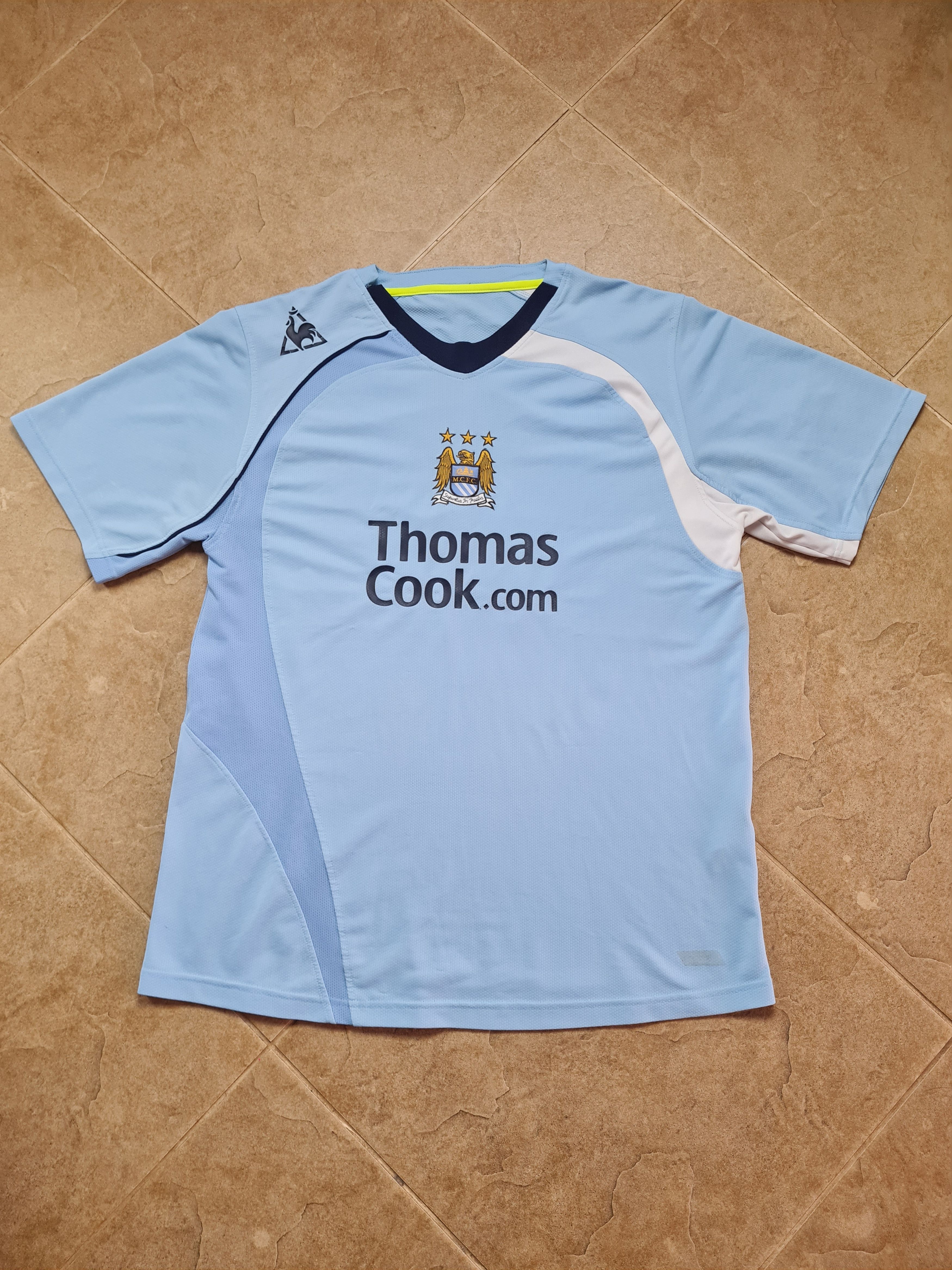 Le Coq Sportif Manchester City 08/09 #2 Richards Le Coq Sportif Thomas Cook Size US XL / EU 56 / 4 - 2 Thumbnail