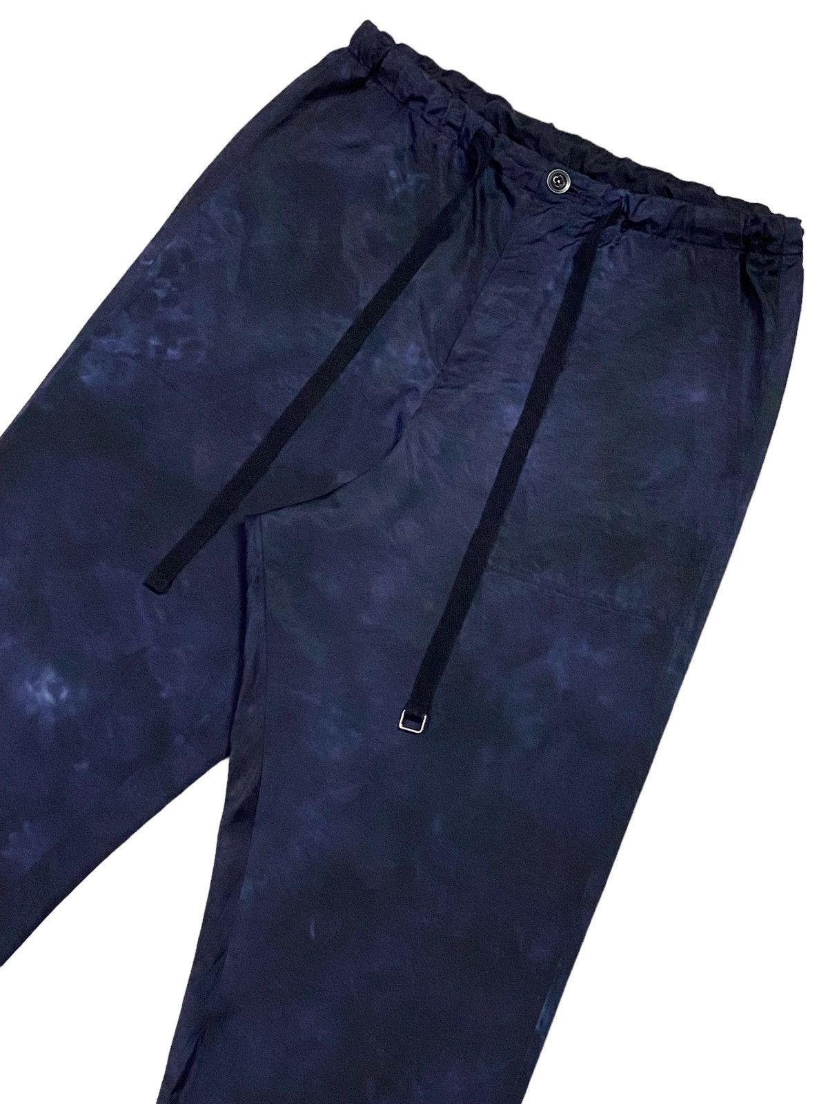 Yohji Yamamoto Yohji Yamamoto Uneven Dyeing Belted Trousers Pants Size 30" / US 8 / IT 44 - 18 Thumbnail