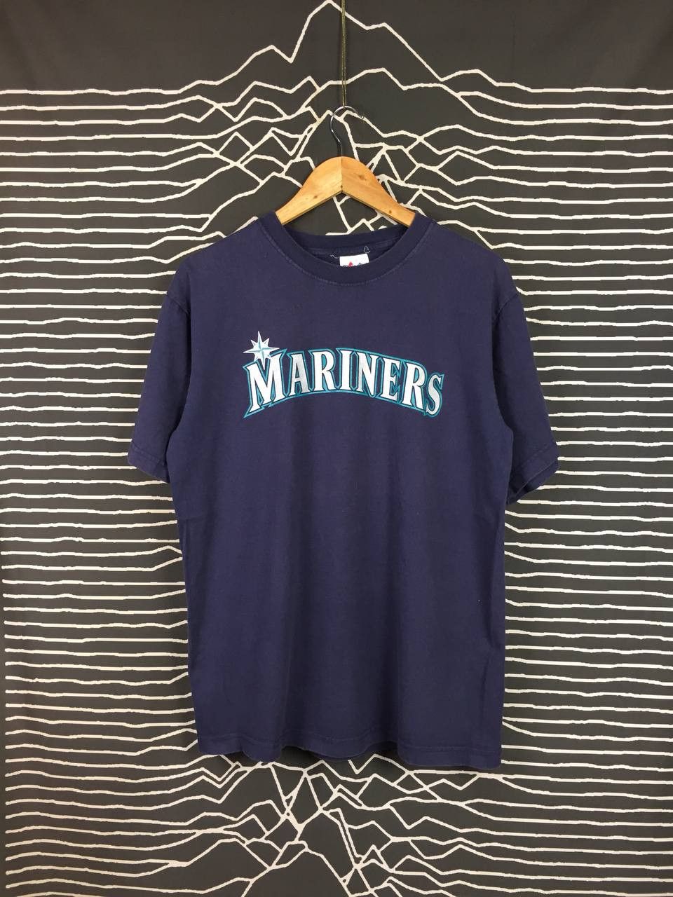 Majestic × Sports Specialties × Vintage Vtg Majestic MLB Seattle Mariners Dan Wilson Tee Size US M / EU 48-50 / 2 - 1 Thumbnail