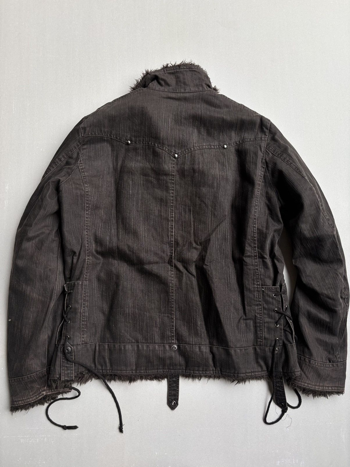 If Six Was Nine Mossino lace up jacket Size US L / EU 52-54 / 3 - 2 Thumbnail