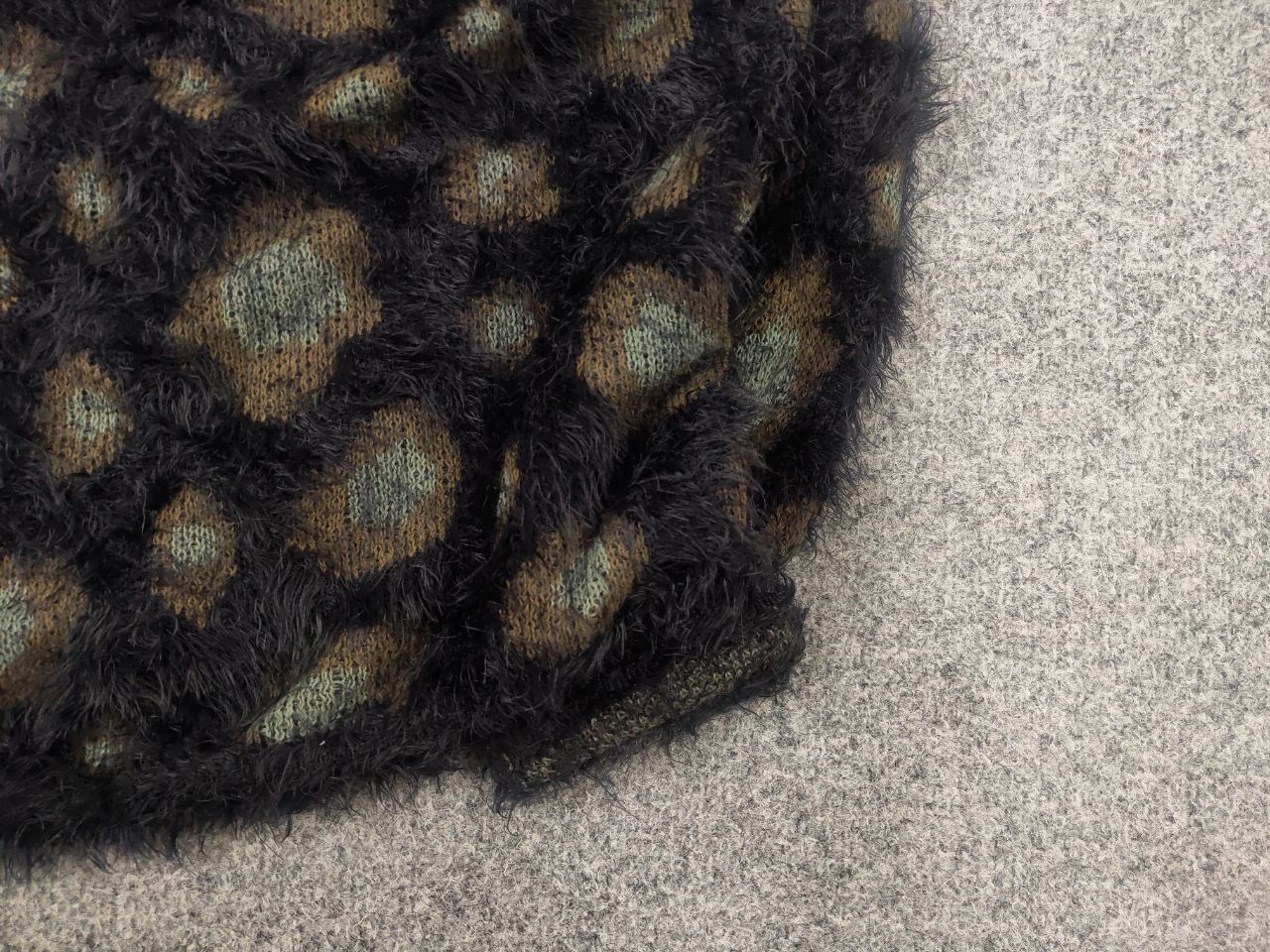 If Six Was Nine Vintage leopard Mohair Style Black Sweater Y2K hysteric Size US S / EU 44-46 / 1 - 7 Thumbnail