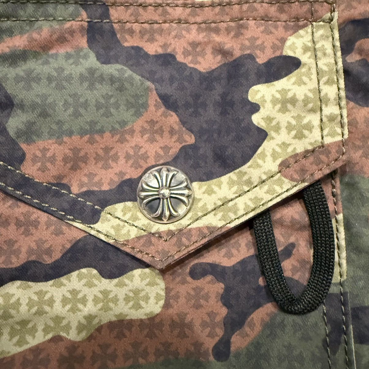 Chrome Hearts Camo Shorts