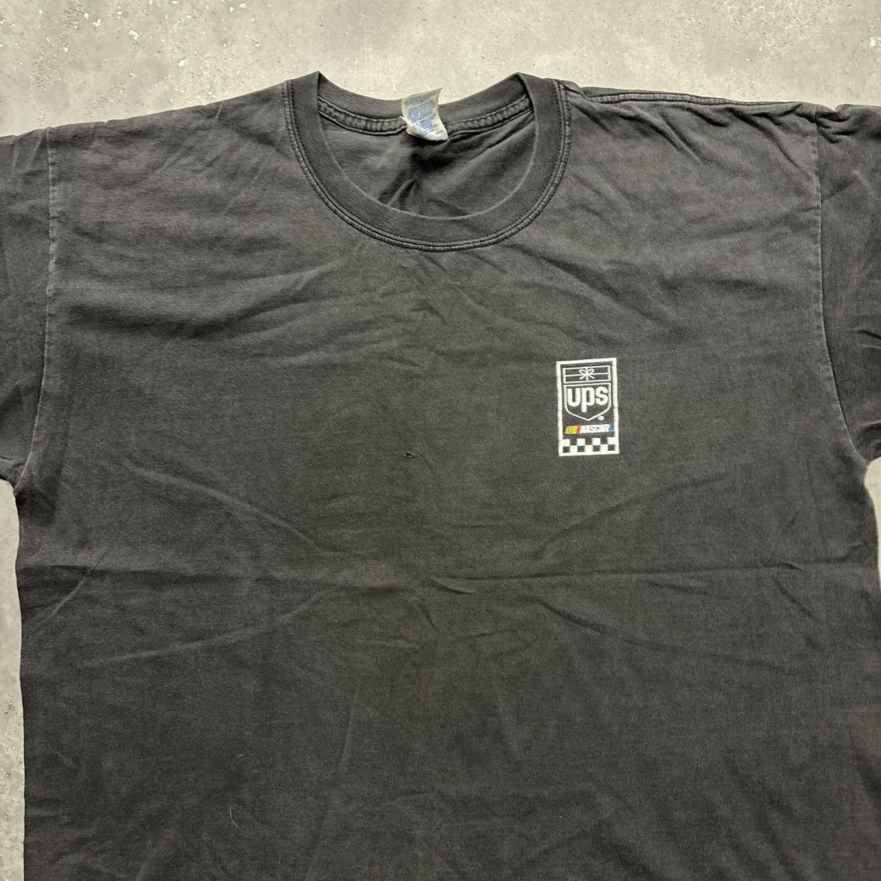NASCAR × Vintage Crazy Vintage Y2K/2000s Faded UPS NASCAR Essential Tee! Size US XL / EU 56 / 4 - 2 Thumbnail