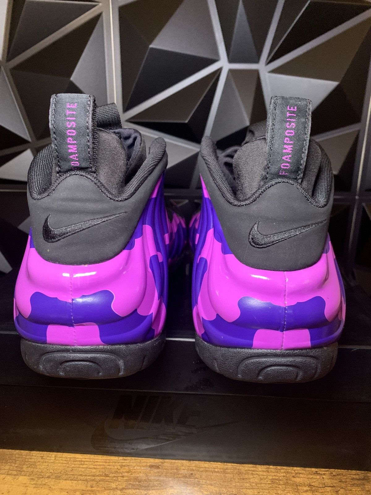 Nike Air Foamposite Pro Purple Camo