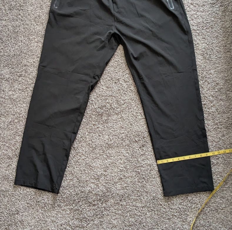 Other TBMPOY black athletic zippered pockets black joggers pants Size 38" / US 16 / IT 52 - 4 Thumbnail