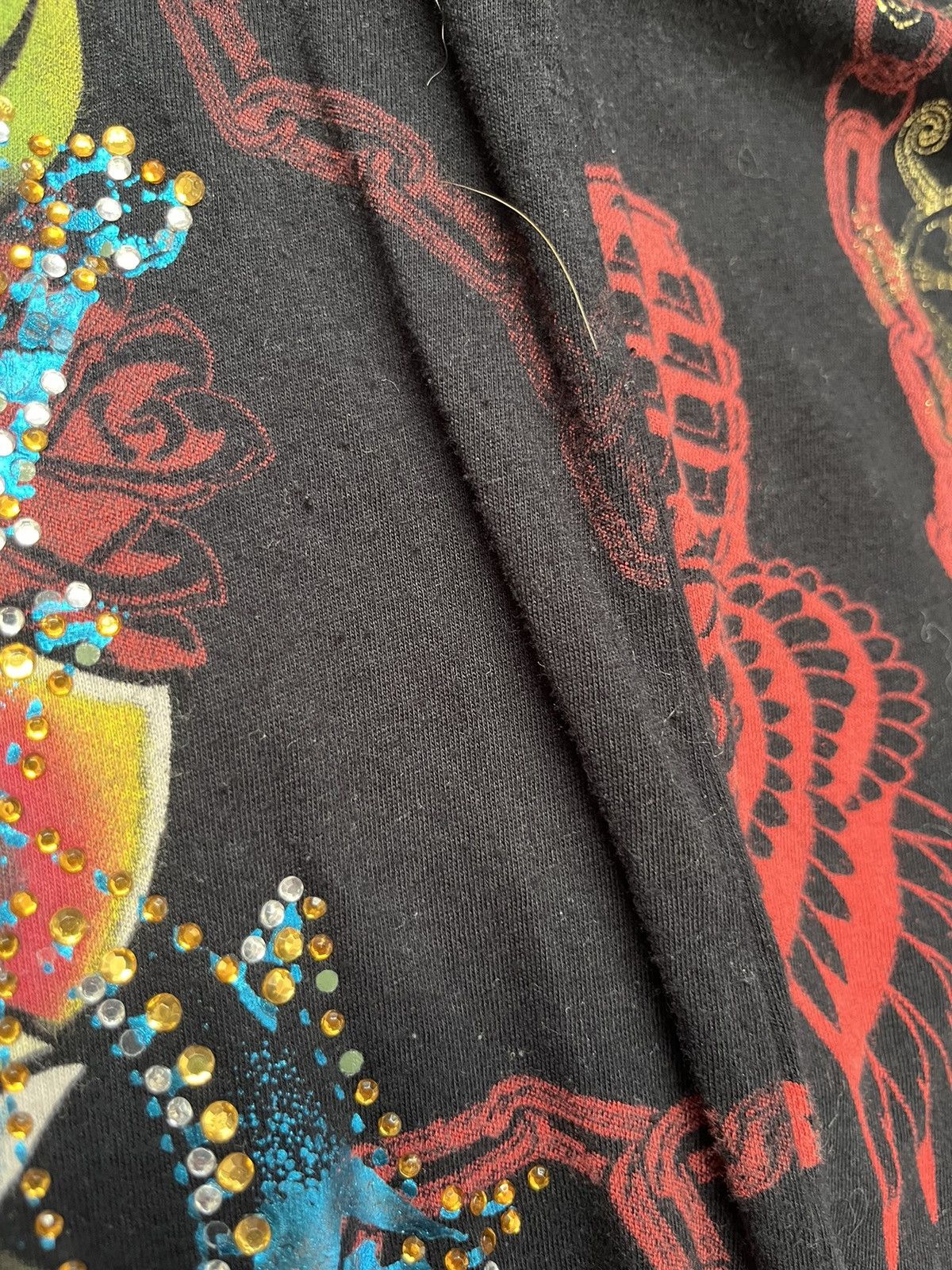 Christian Audigier Christian Audigier Y2K Vintage Long Sleeve Shirt (ed hardy) Size US XL / EU 56 / 4 - 6 Thumbnail