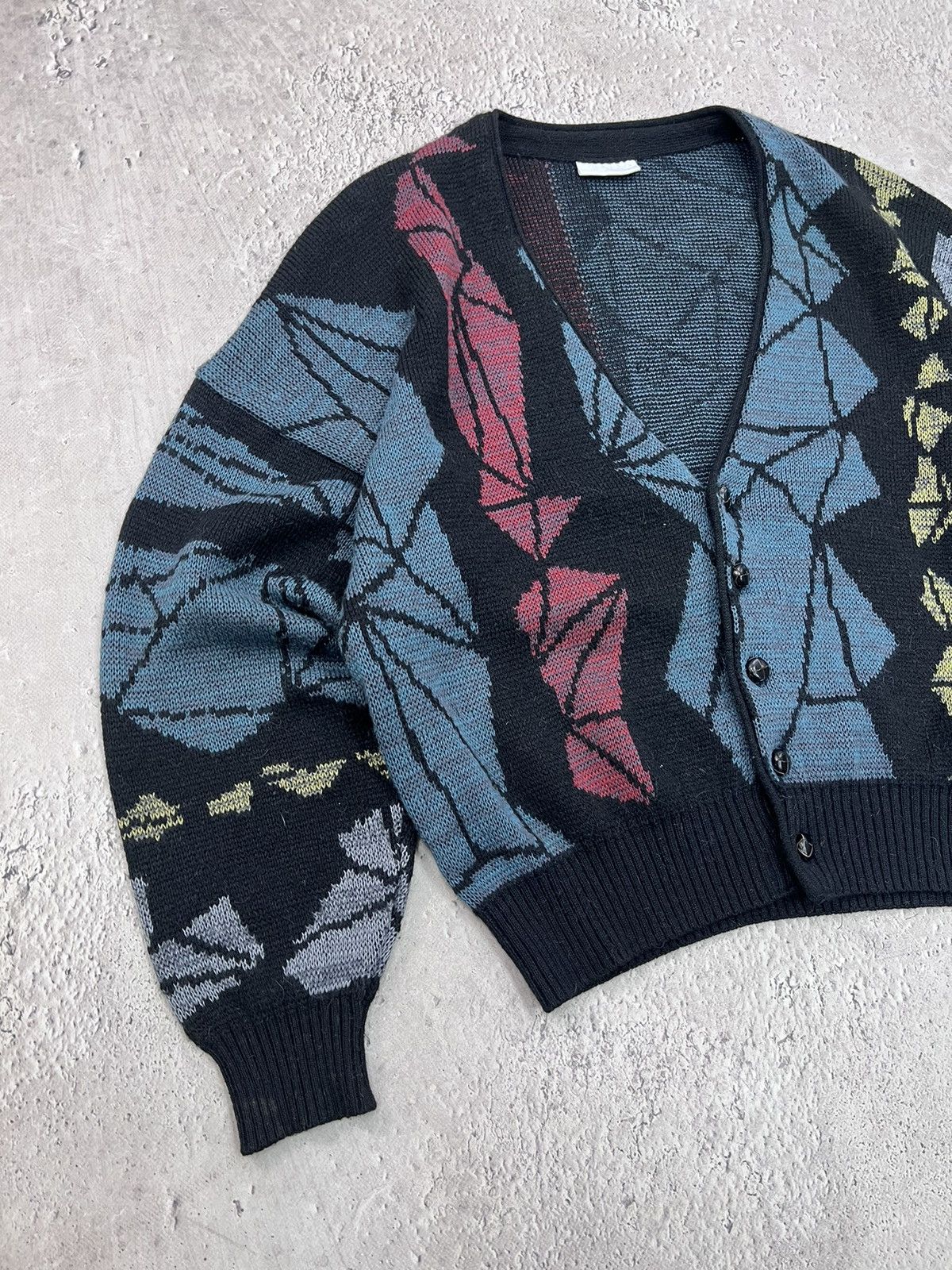 Adidas × Vintage Vintage Adidas COOGI STYLE 90s Knit Sweater Jumper Size US M / EU 48-50 / 2 - 2 Thumbnail