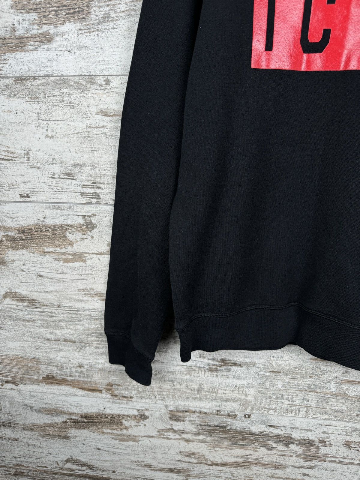 Dsquared2 Mens Dsquared2 sweatshirt camisola black sweater Size US L / EU 52-54 / 3 - 3 Thumbnail